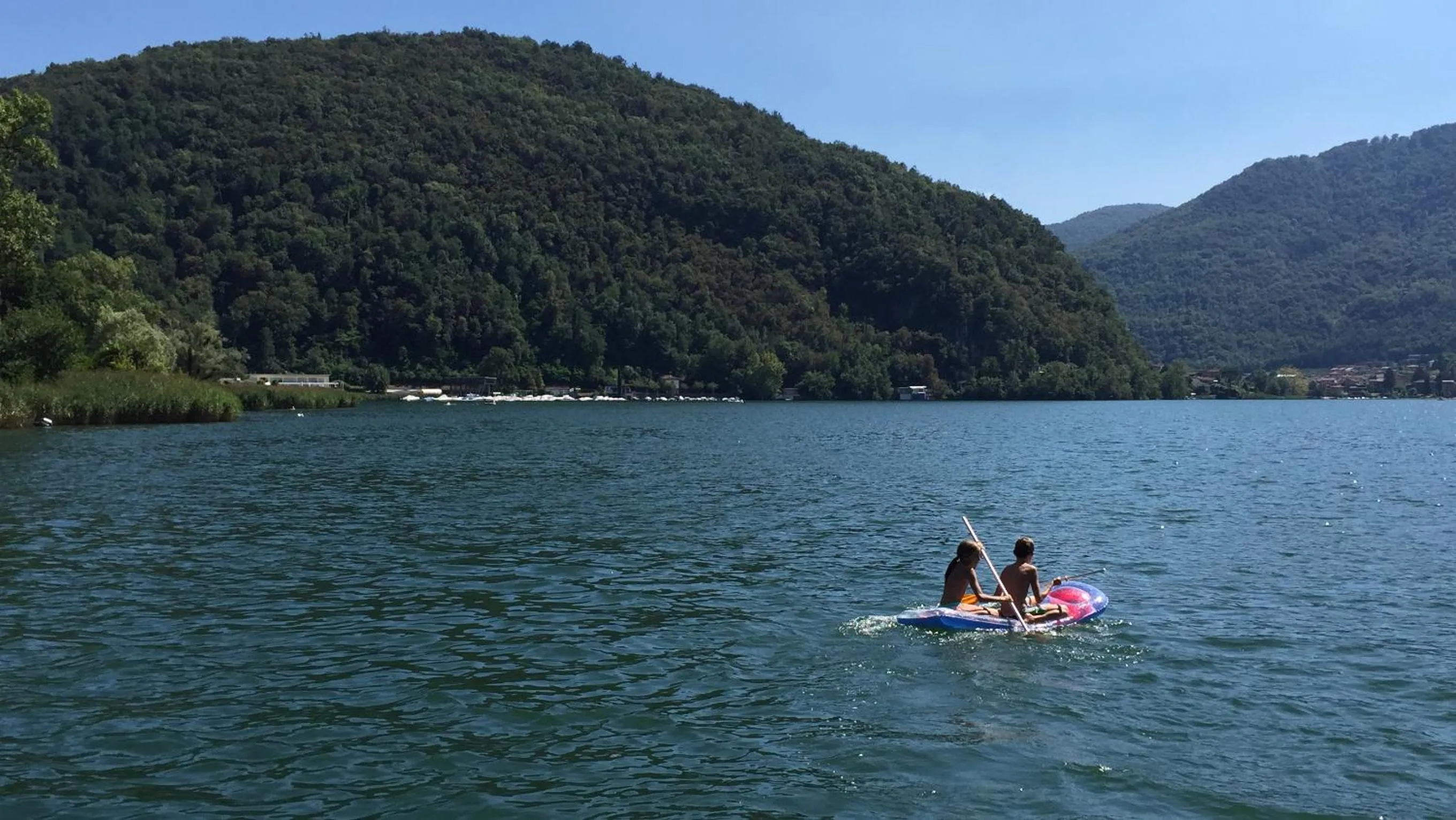 People in Tresa Bay Hotel