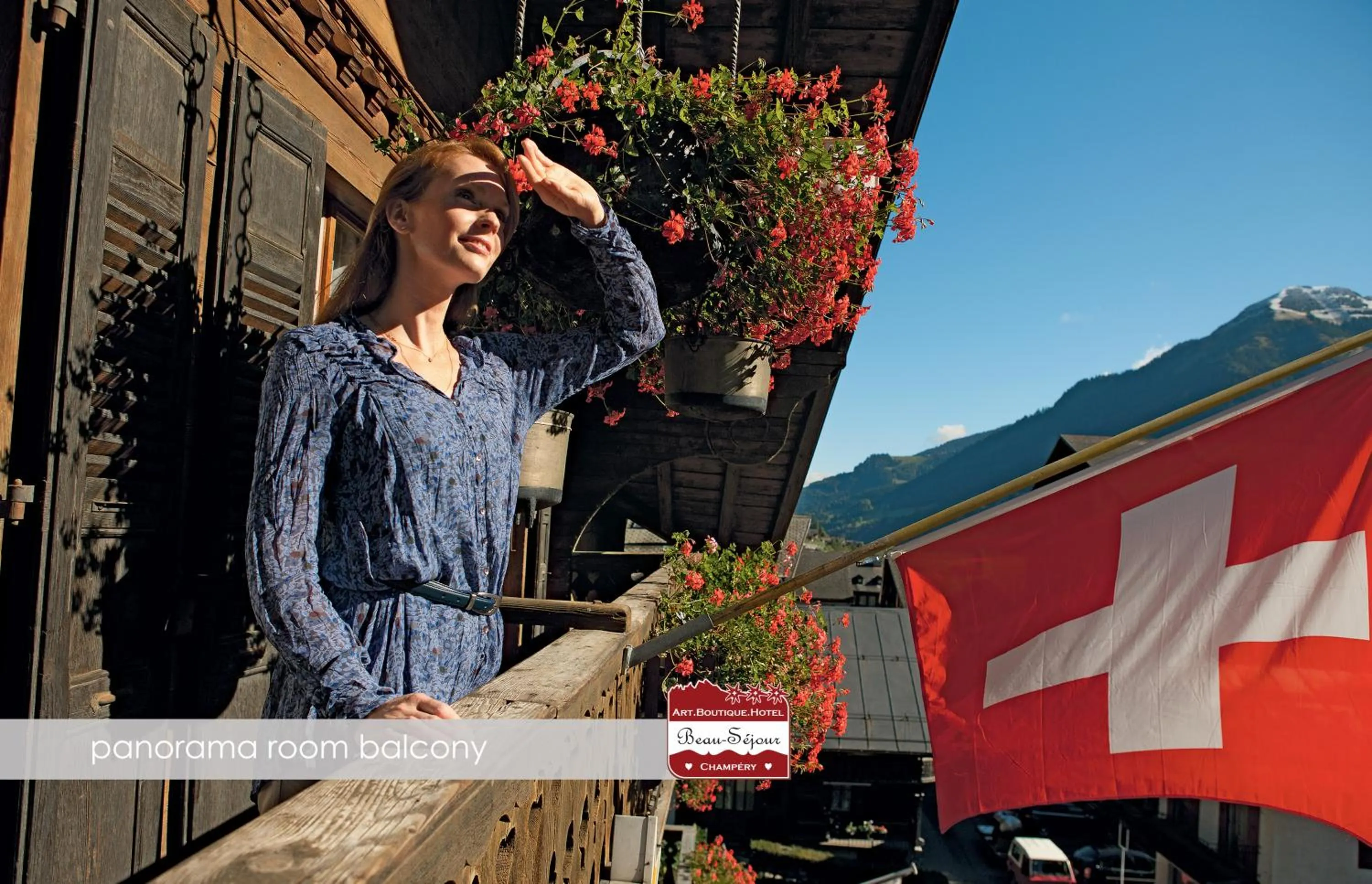Balcony/Terrace in Boutique Hotel Beau-Séjour & Spa Superior