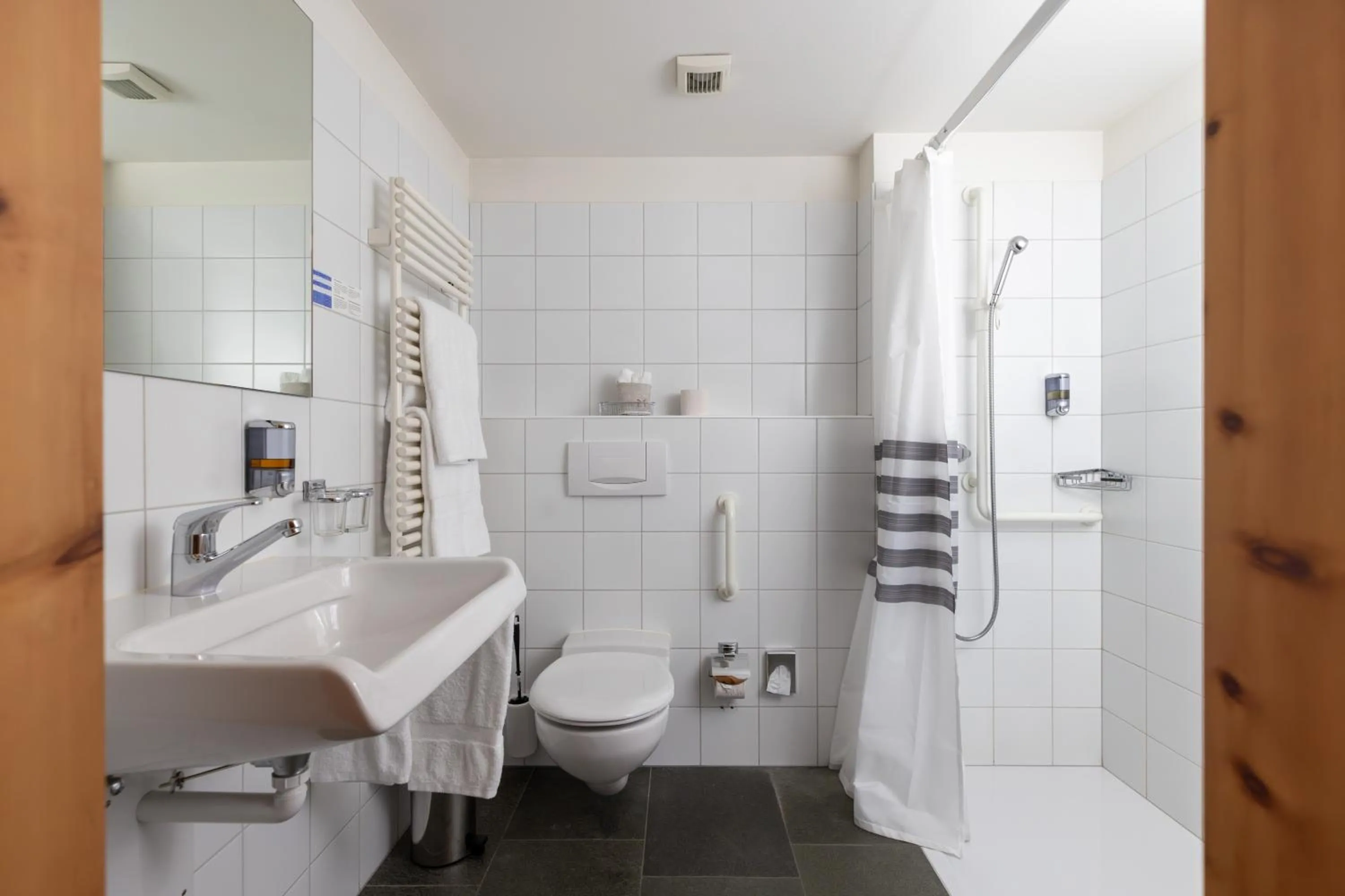 Bathroom in Palazzo Mysanus Samedan