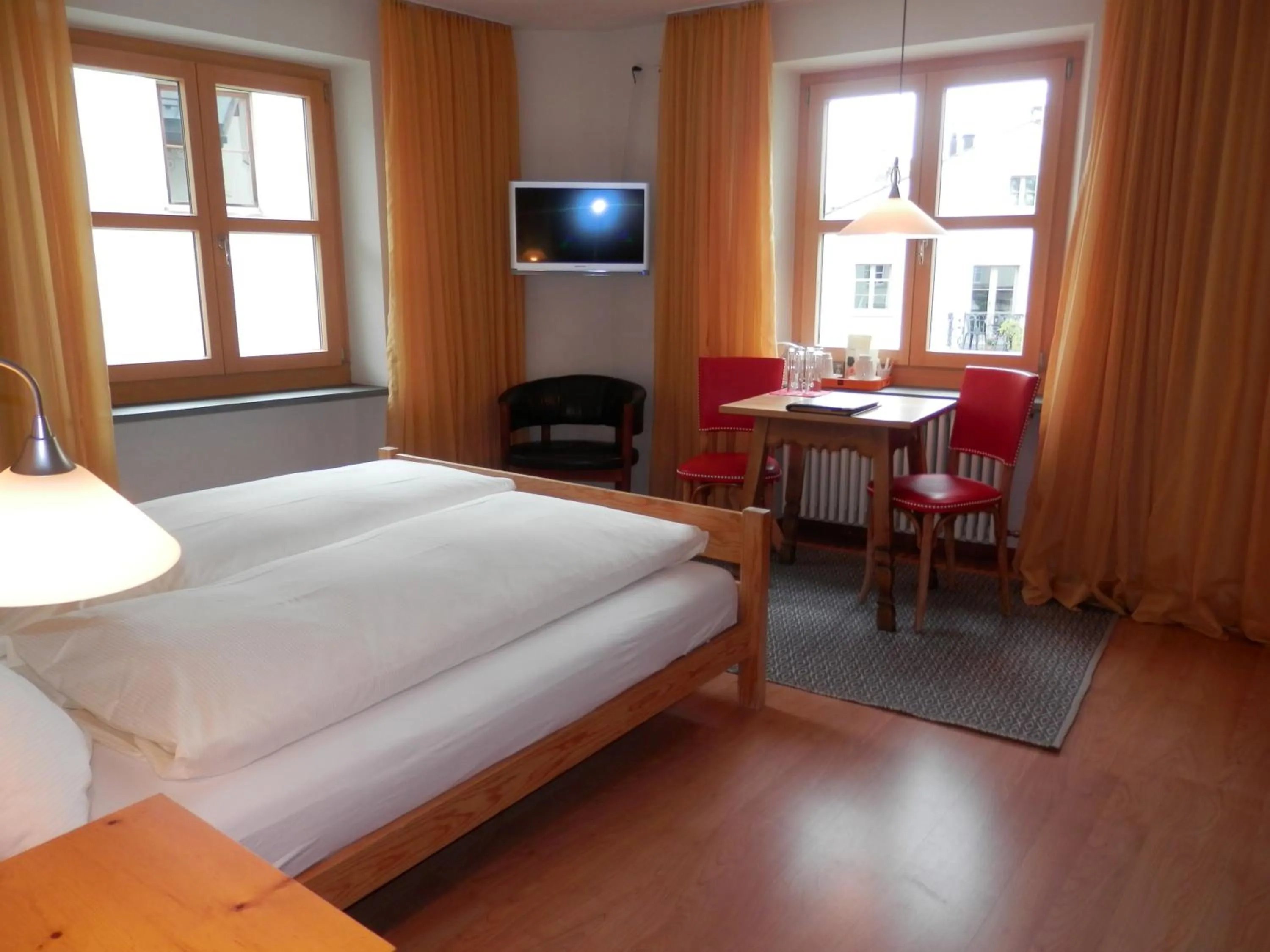 Bedroom in Palazzo Mysanus Samedan