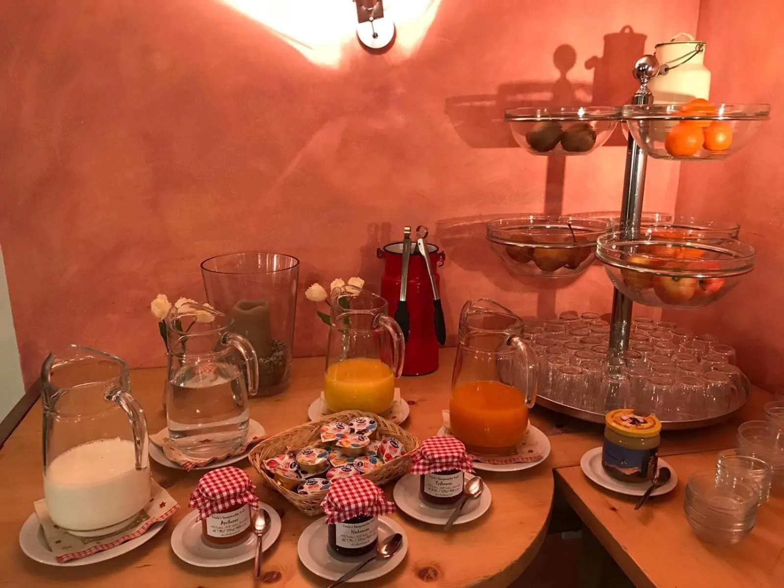 Buffet breakfast in Palazzo Mysanus Samedan