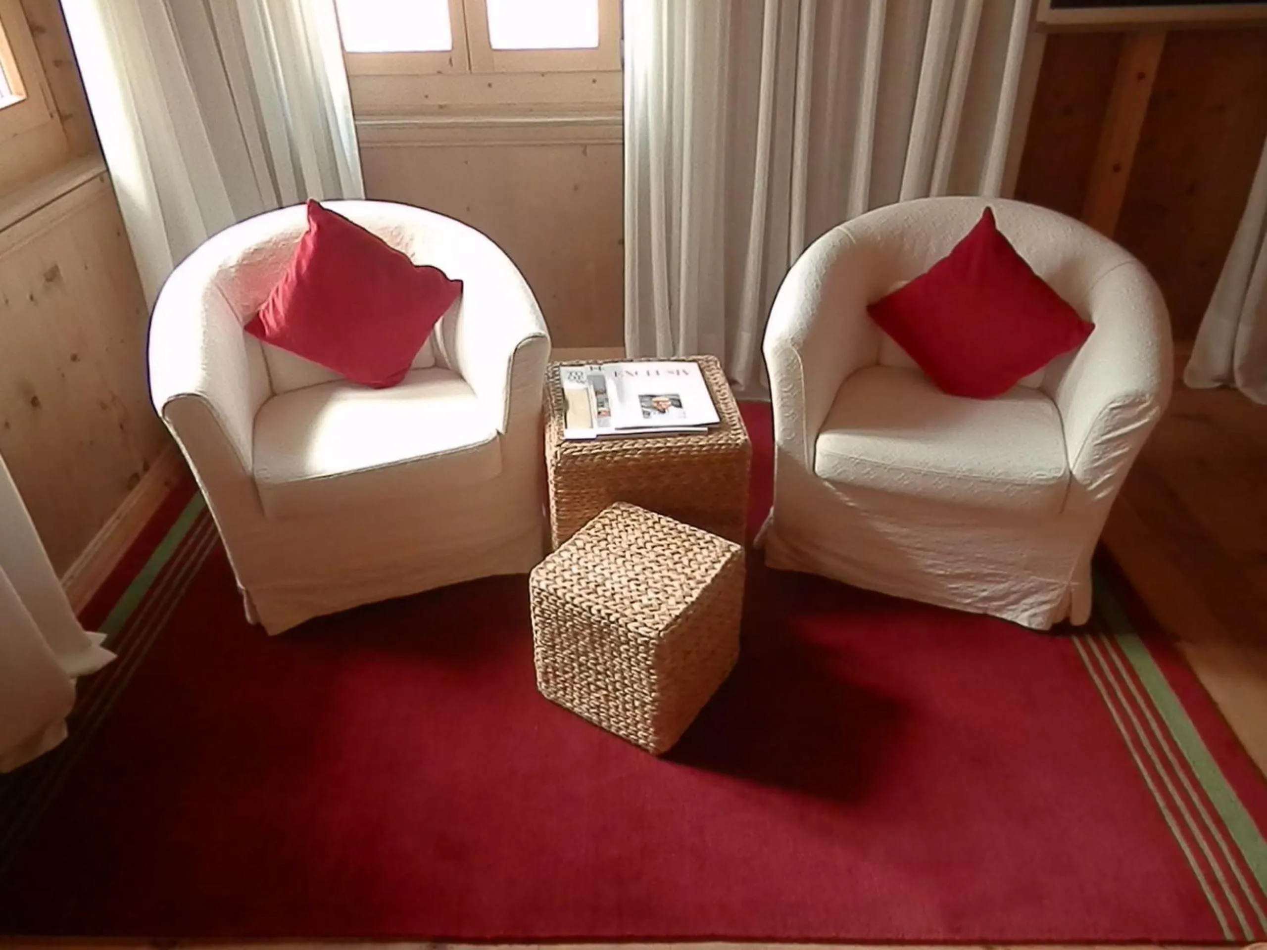 Decorative detail in Palazzo Mysanus Samedan