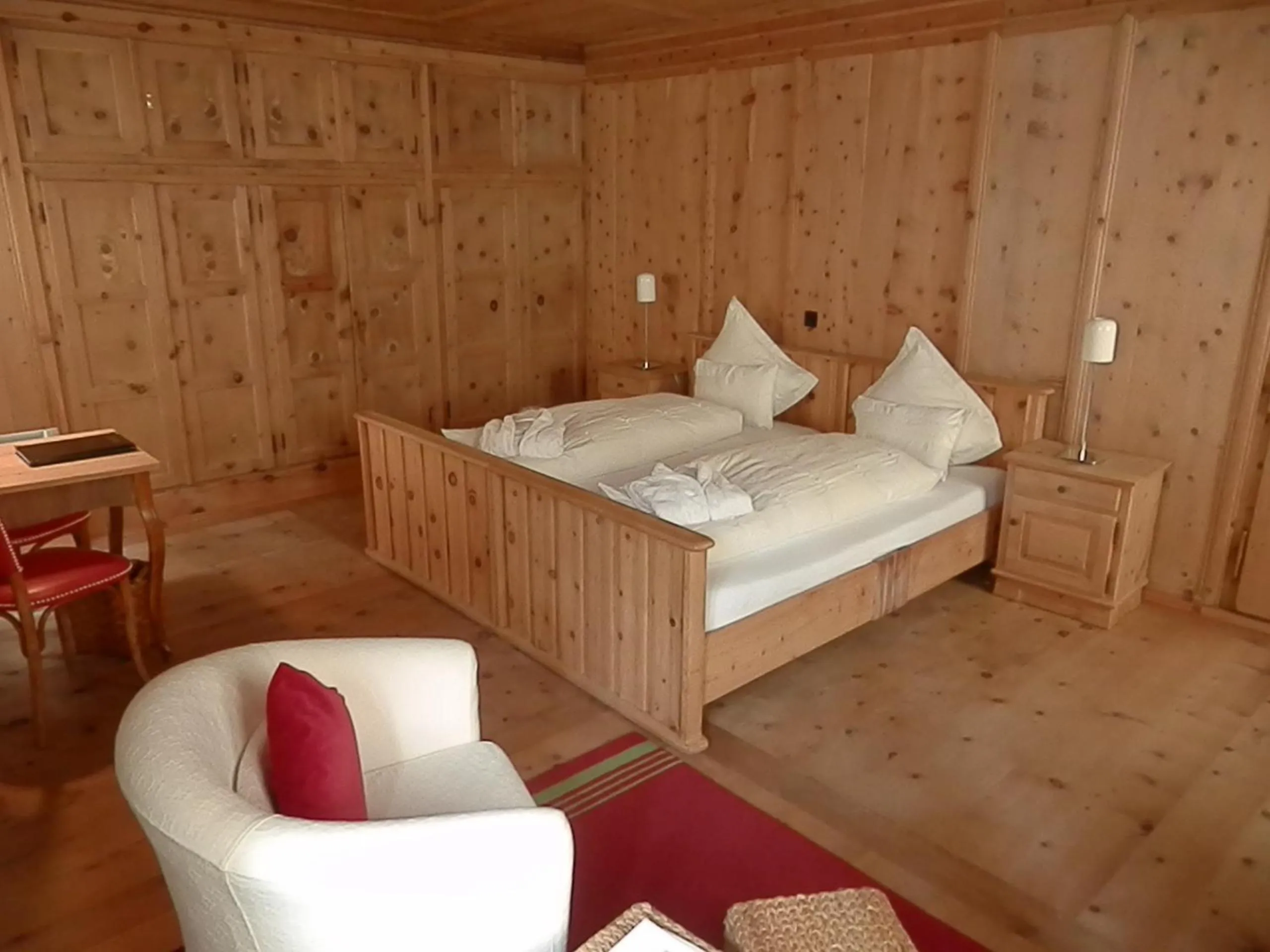 Bedroom in Palazzo Mysanus Samedan