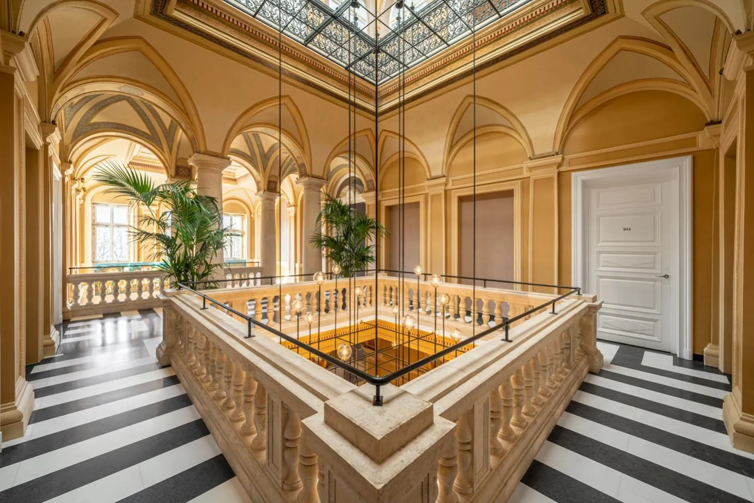 Decorative detail in BOTANIQ Castle of Tura - Small Luxury Hotels of the World