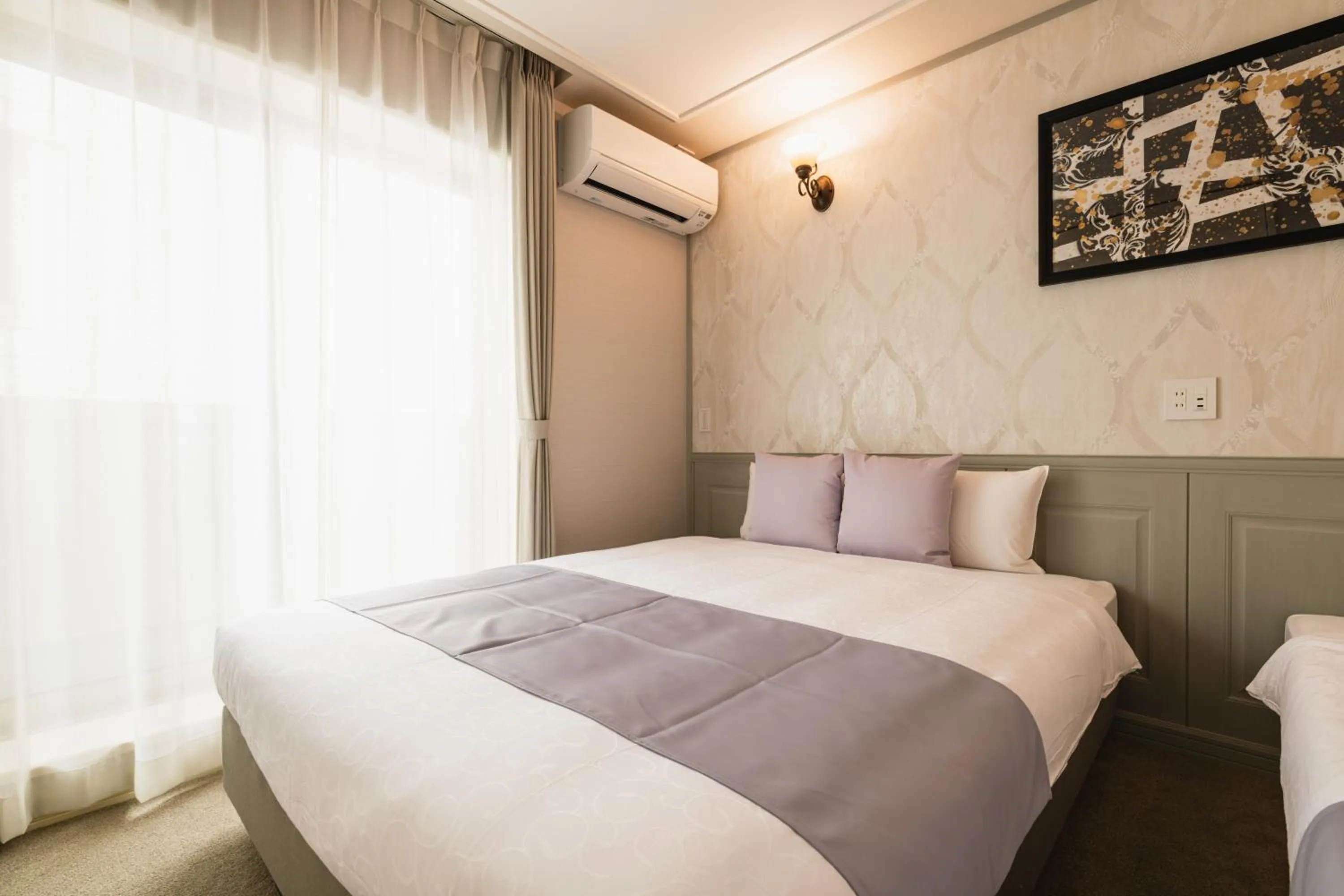 Photo of the whole room, Bed in GRAND BASE HAKATA-I