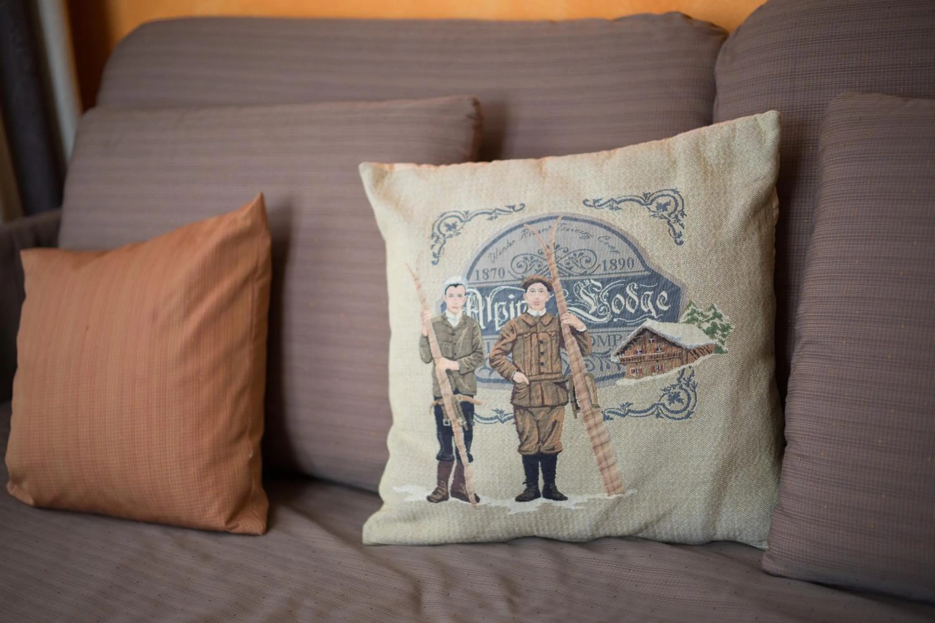 Decorative detail in Hotel Edelweiss Superior