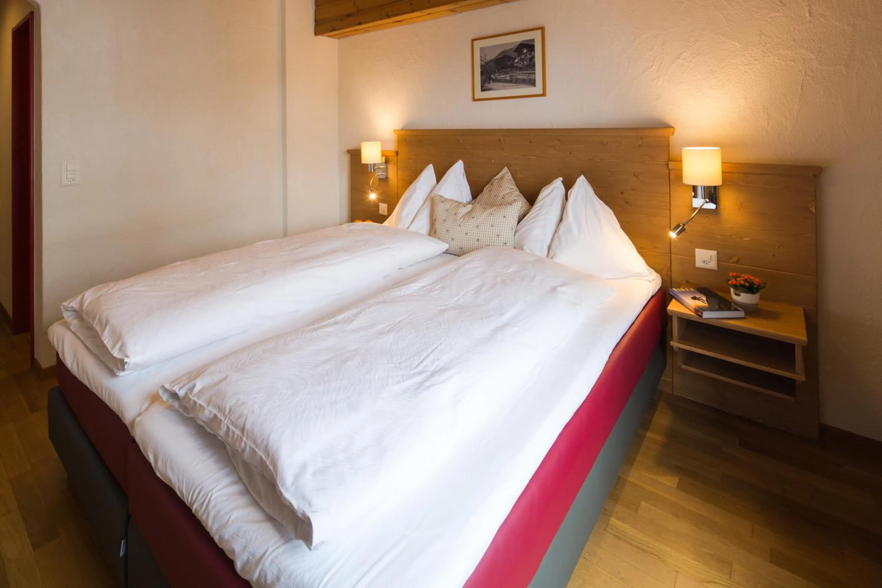 Photo of the whole room, Bed in Hotel Edelweiss Superior