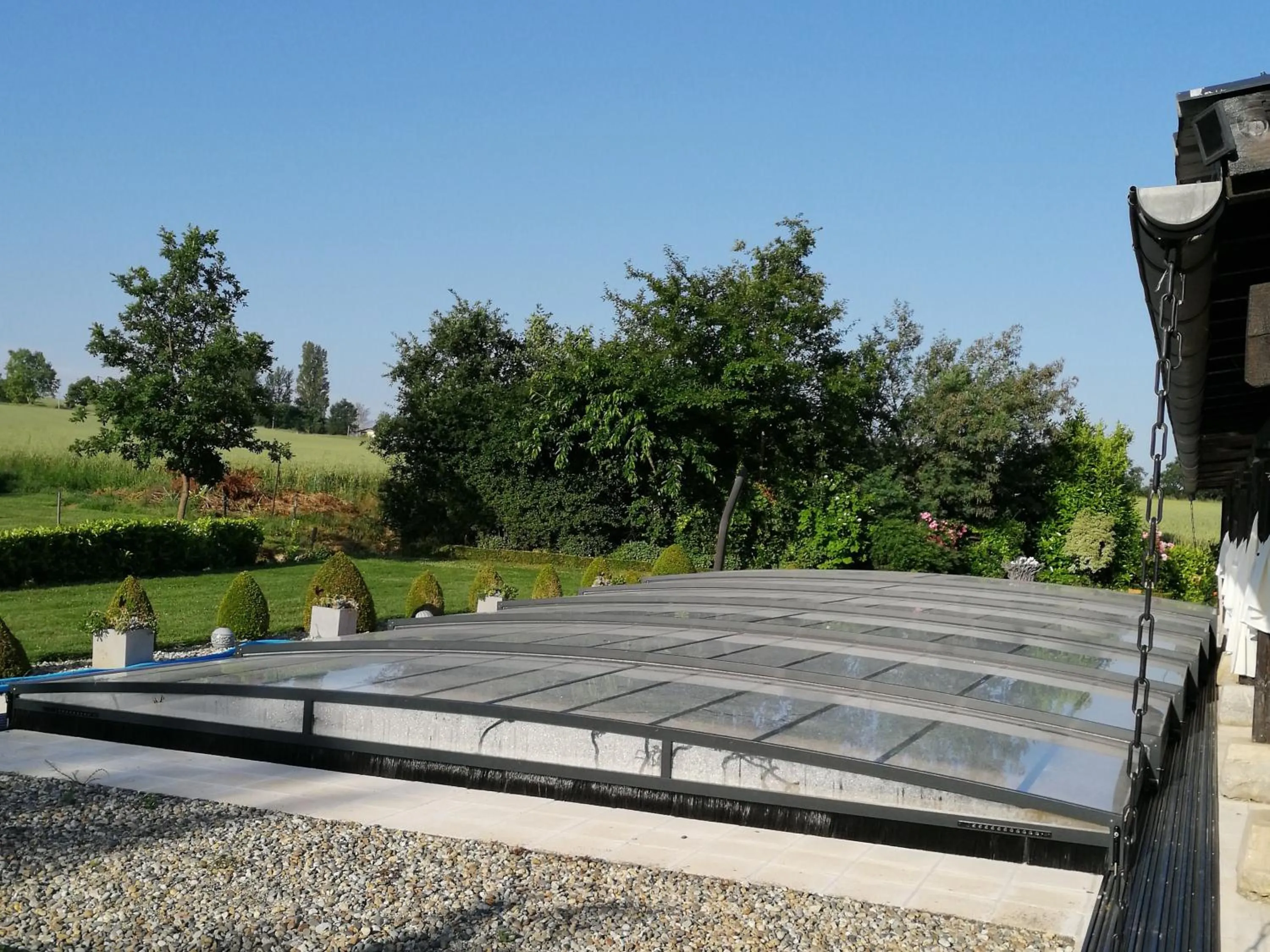 Swimming pool in Chambres Rozies Dunes