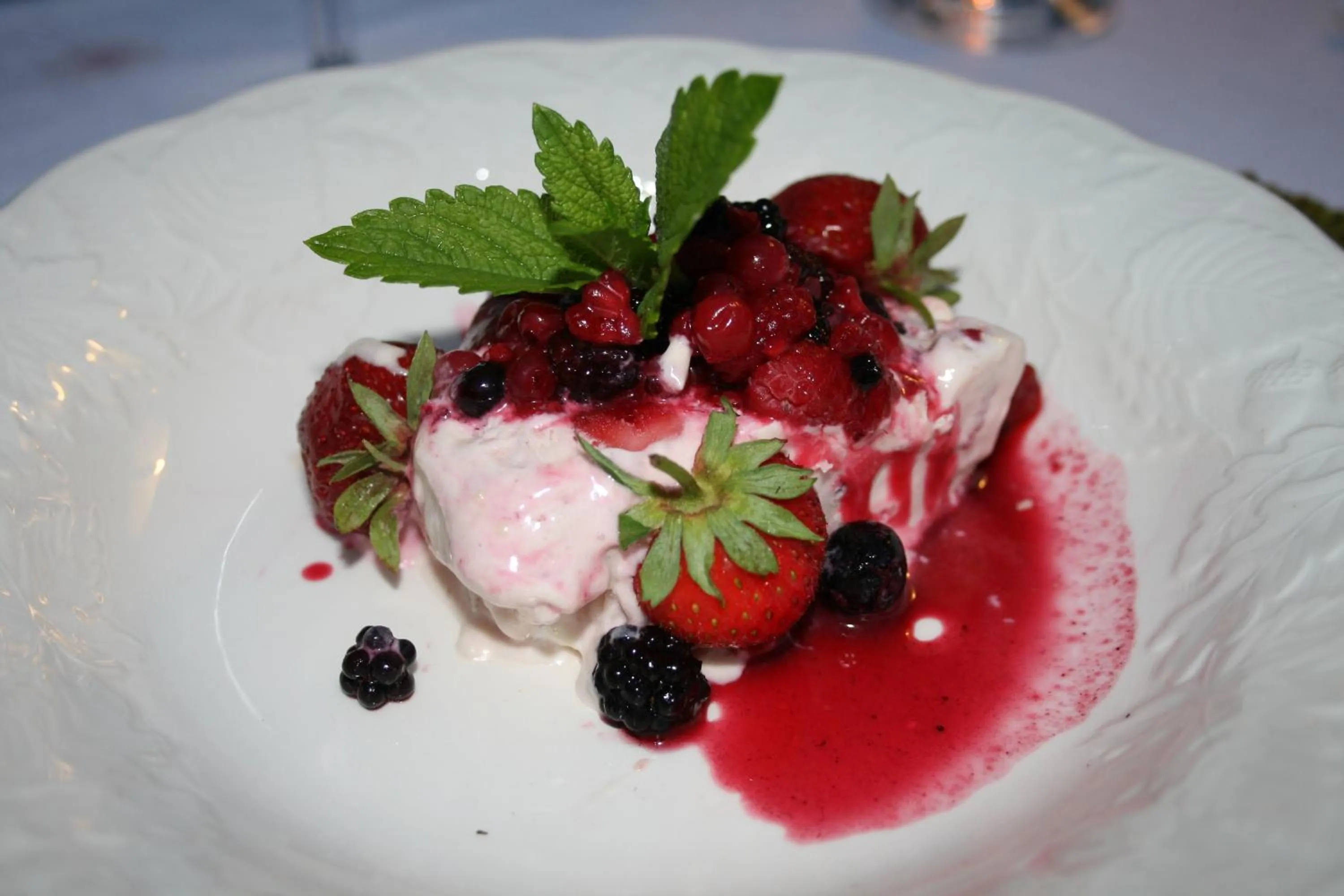 Food close-up in Chambres Rozies Dunes