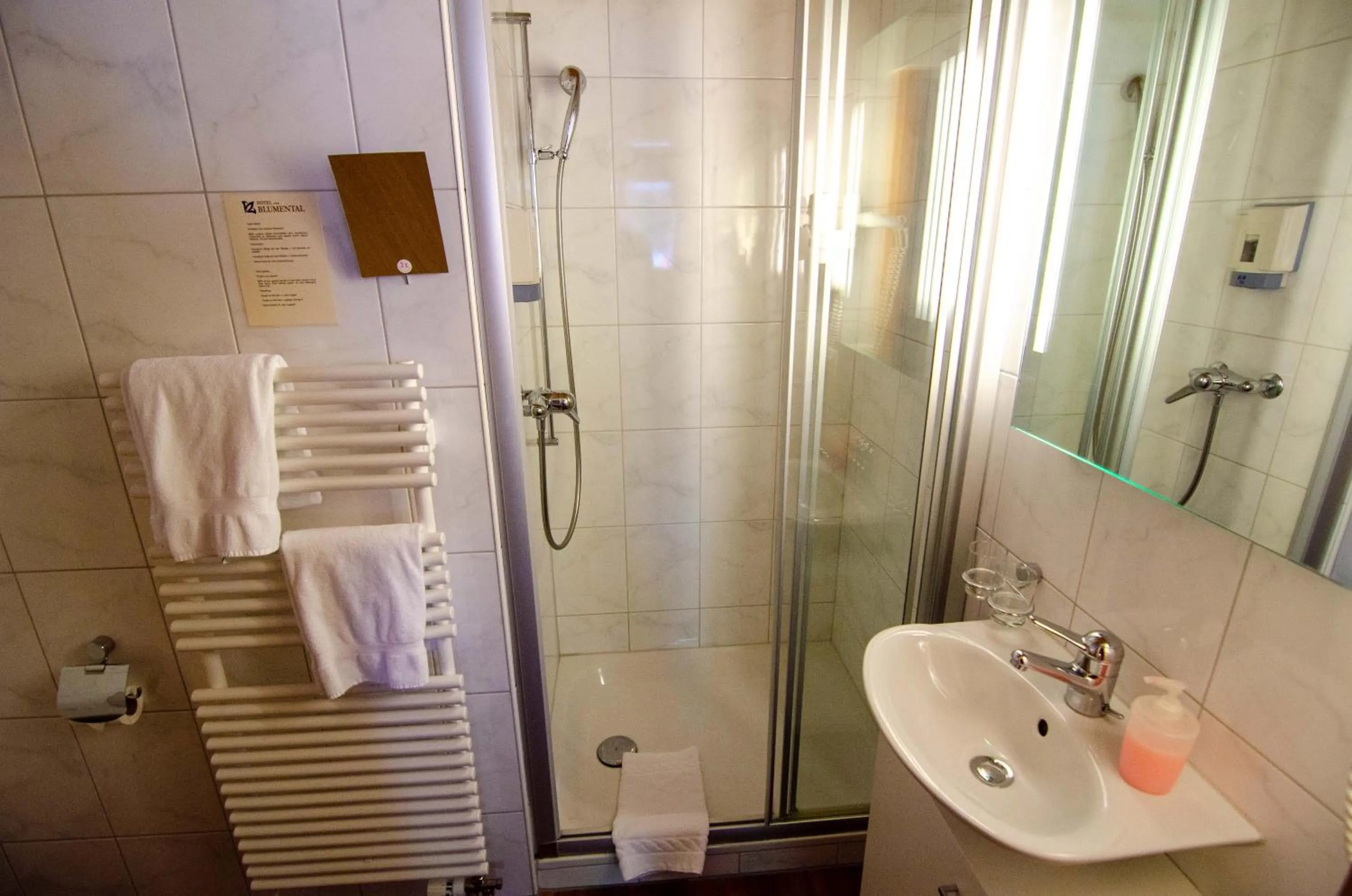 Bathroom in Hotel Blumental