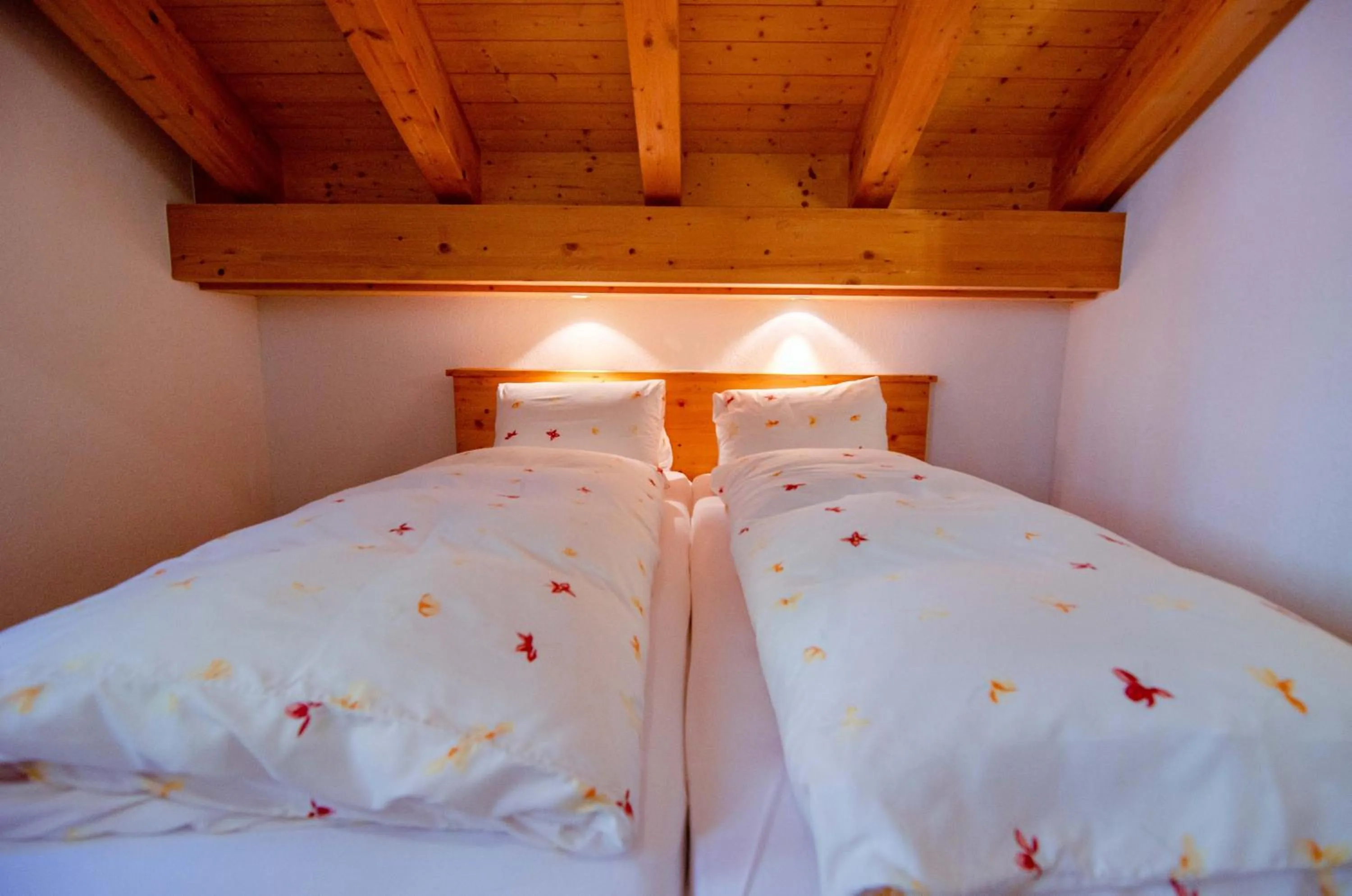 Bed in Hotel Blumental