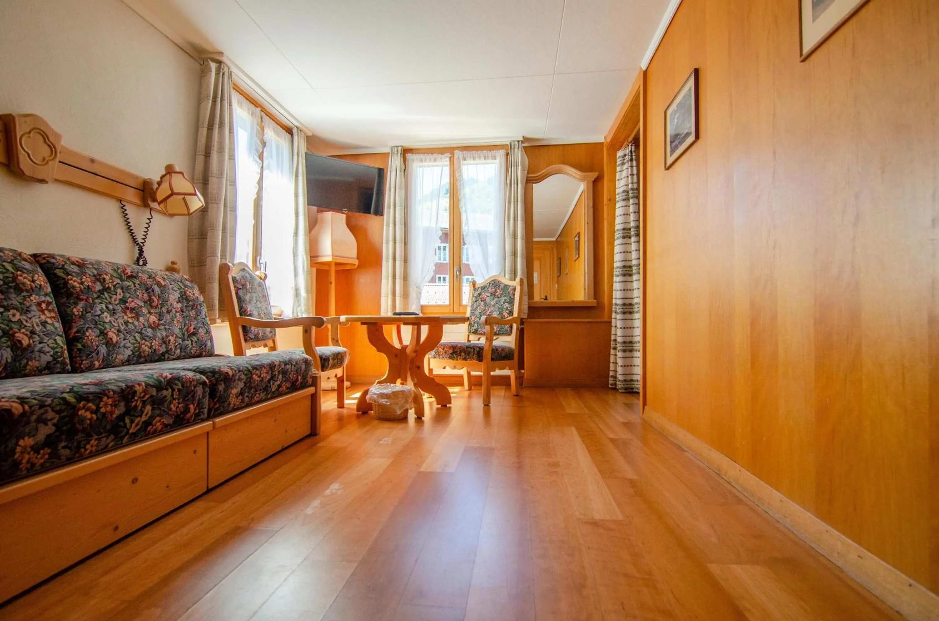 Seating area in Hotel Blumental