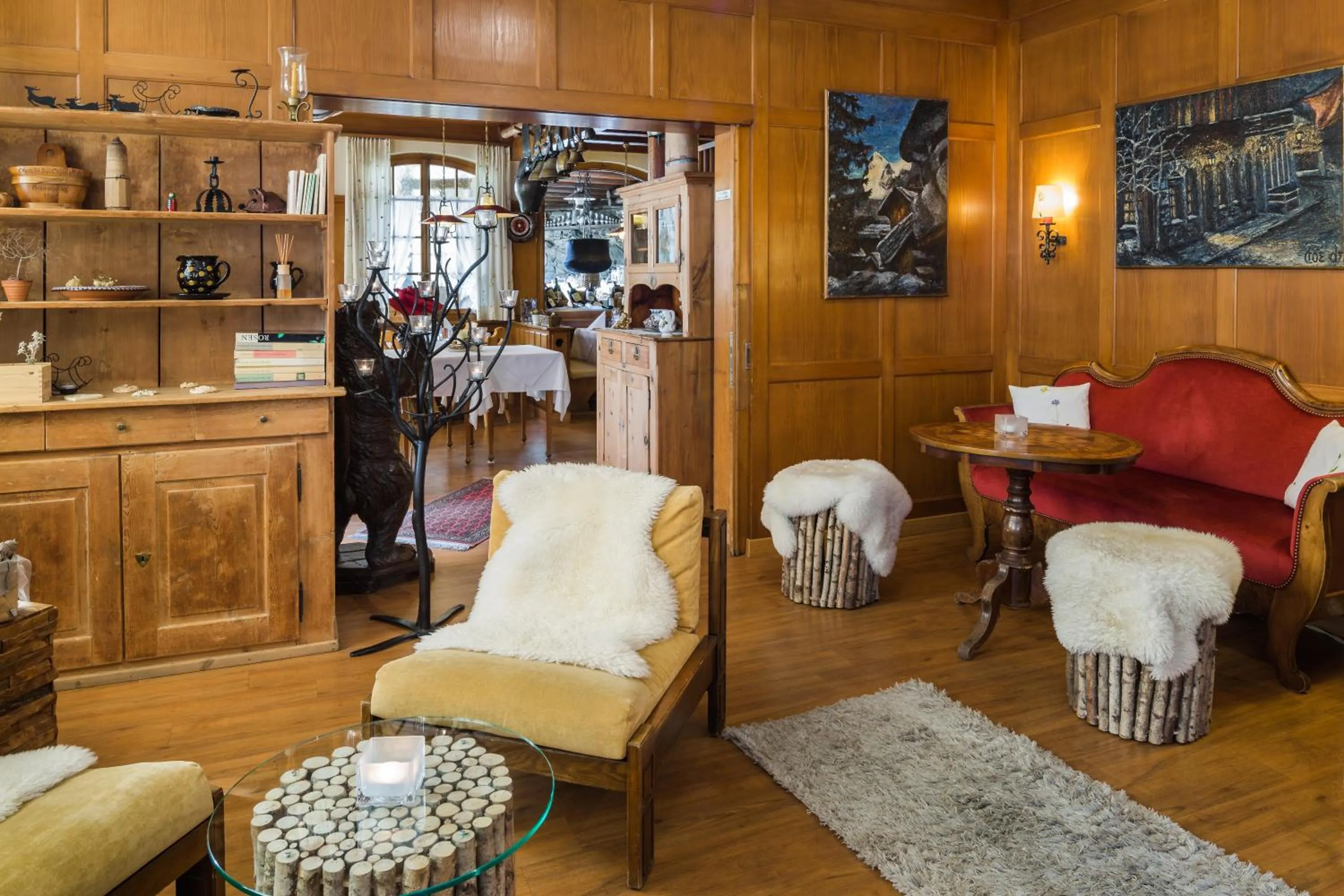 Lobby or reception in Hotel Blumental