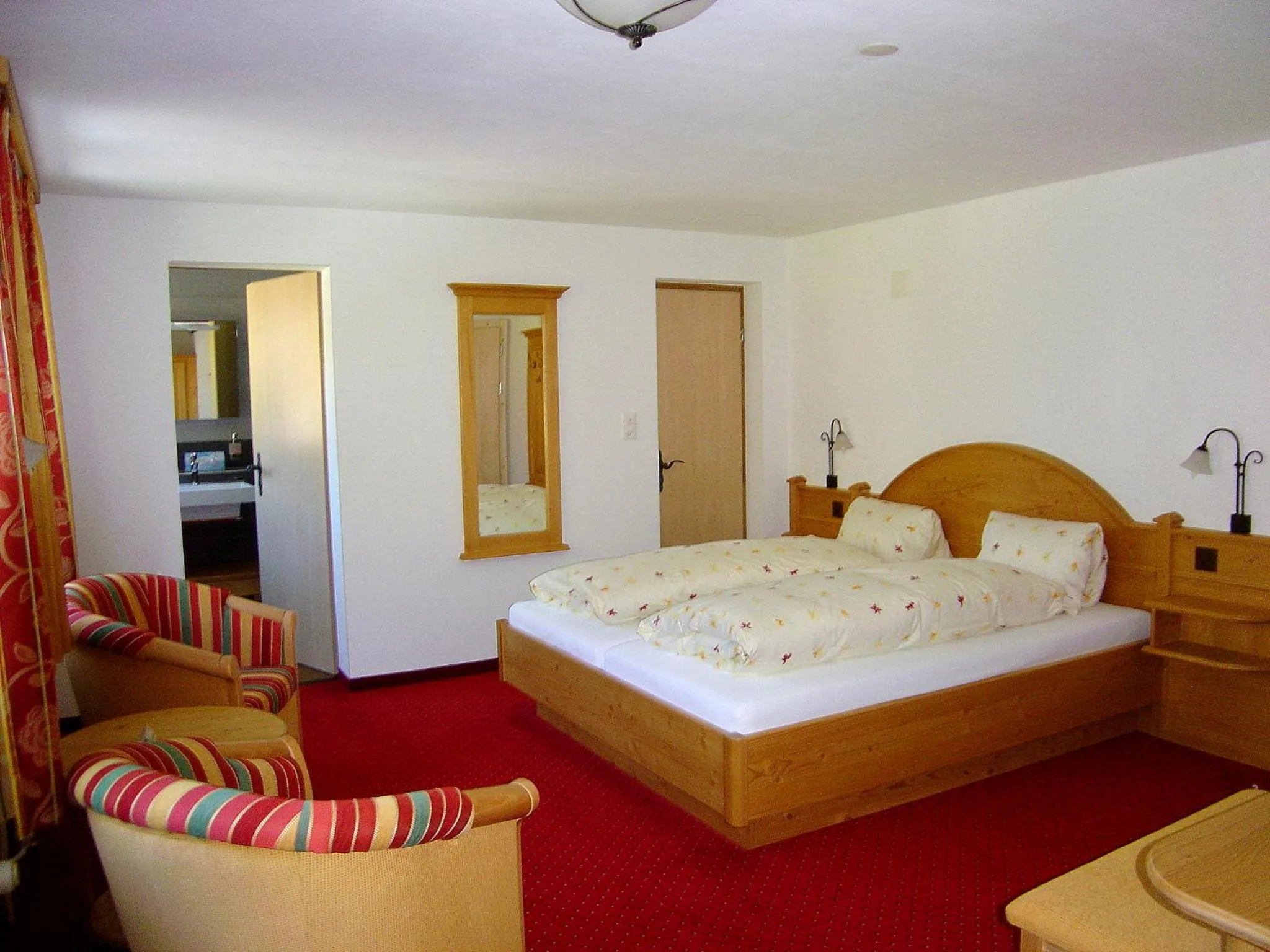 Bed in Hotel Blumental