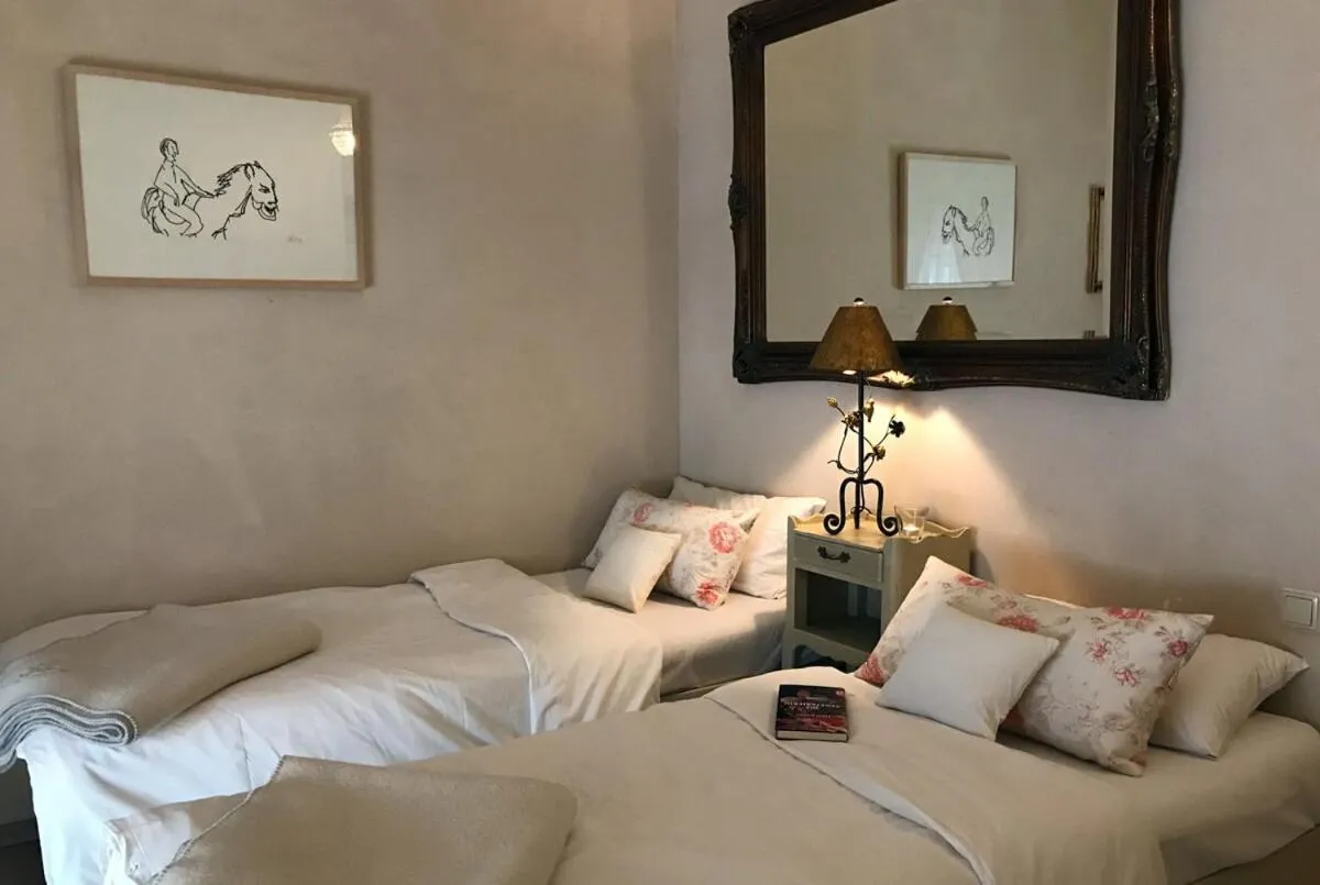 Bed in Landhotel Untere Mühle