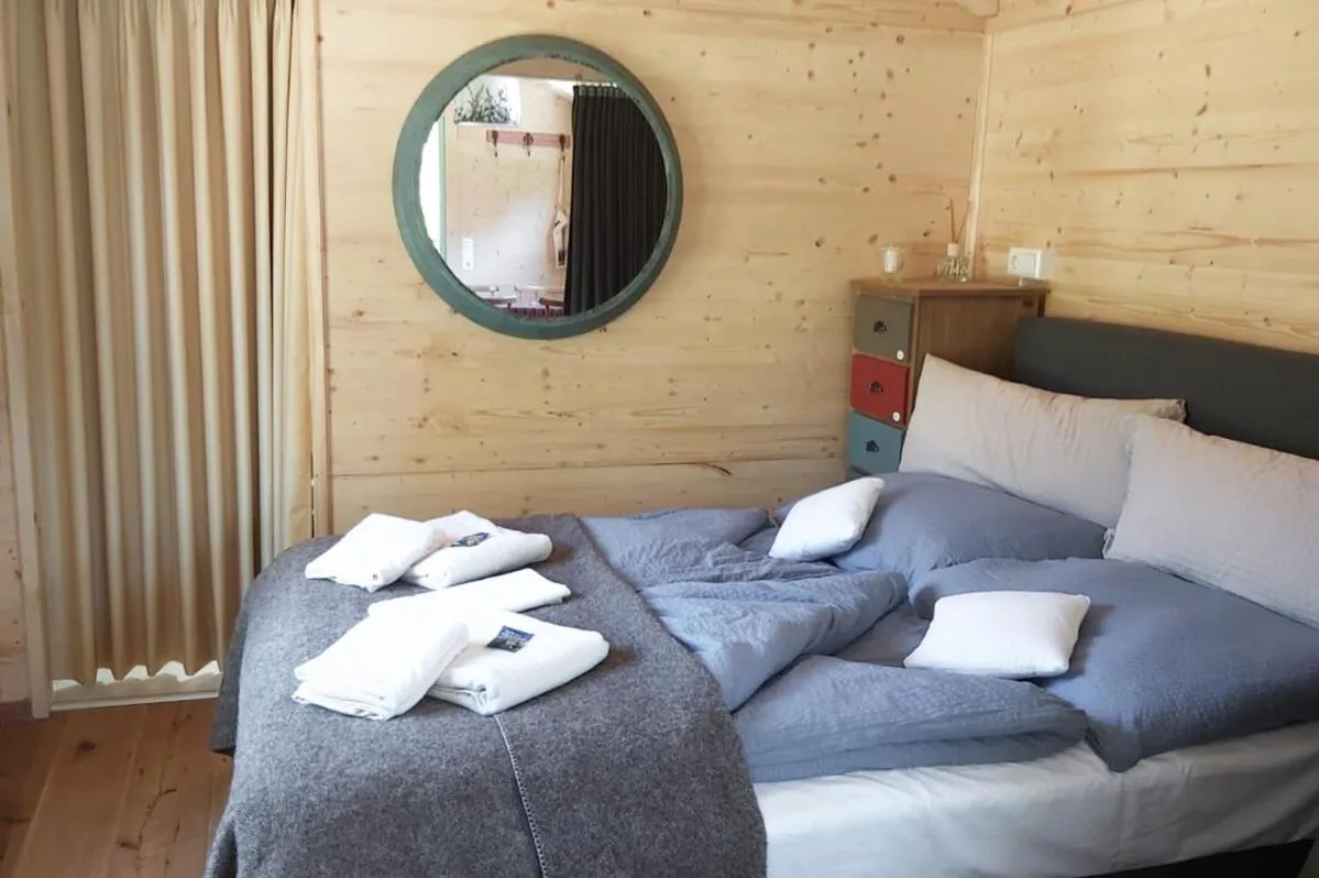 Bed in Landhotel Untere Mühle