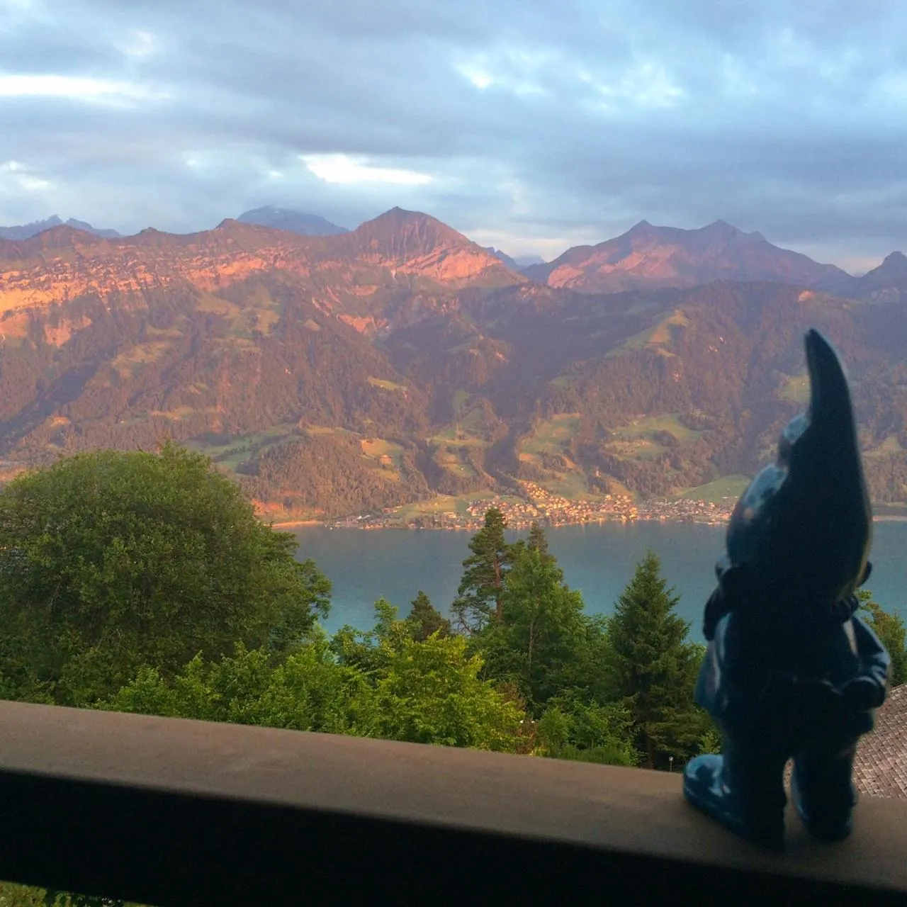 Mountain view in Hotel Gloria