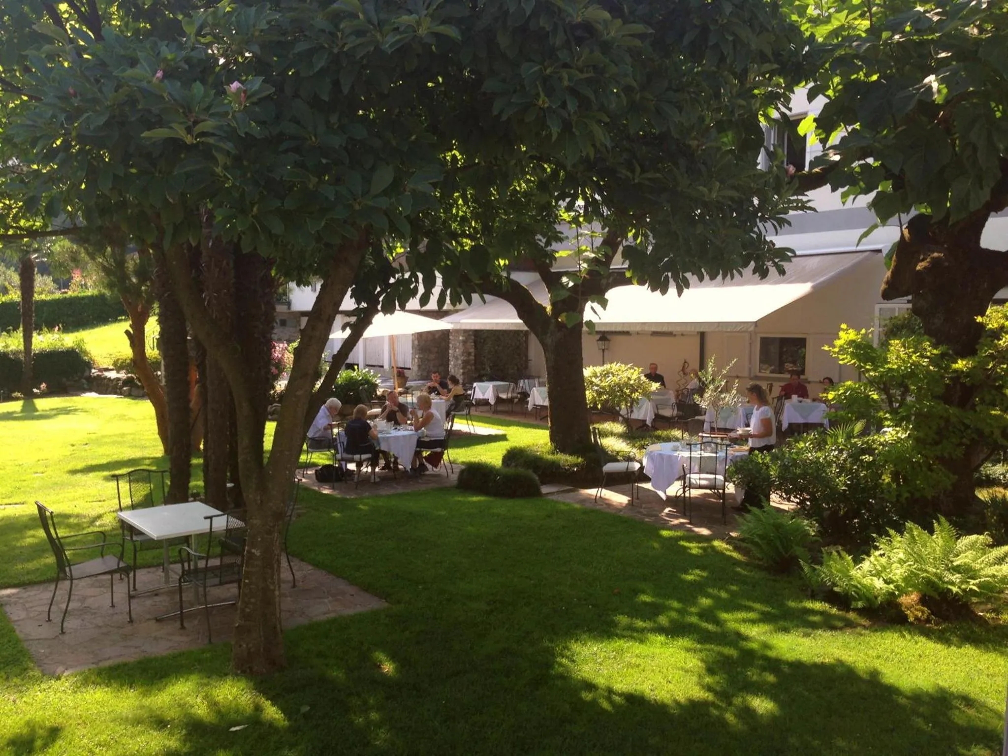 Patio in Villa Garni Gardenia