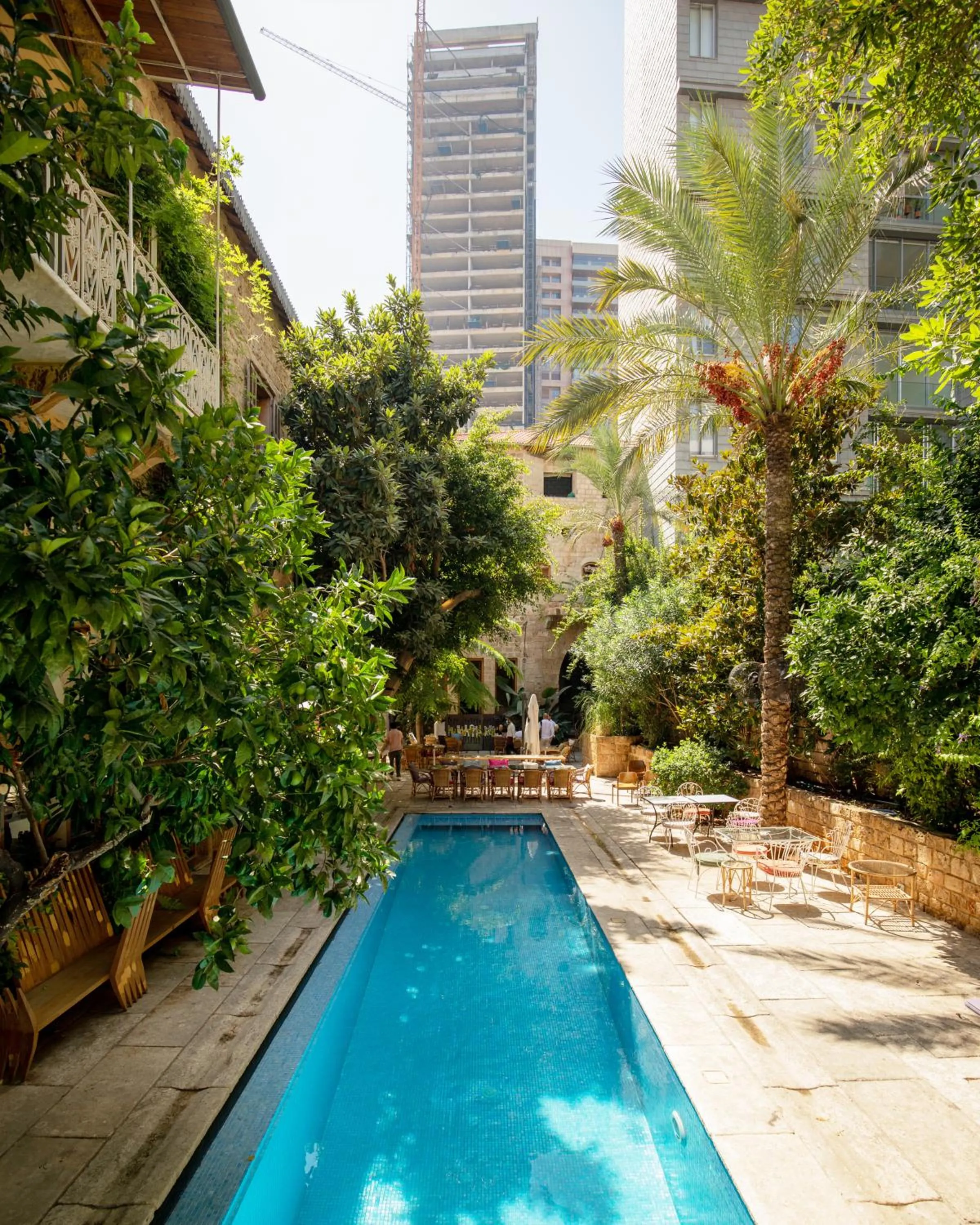 Swimming pool in Arthaus Beirut