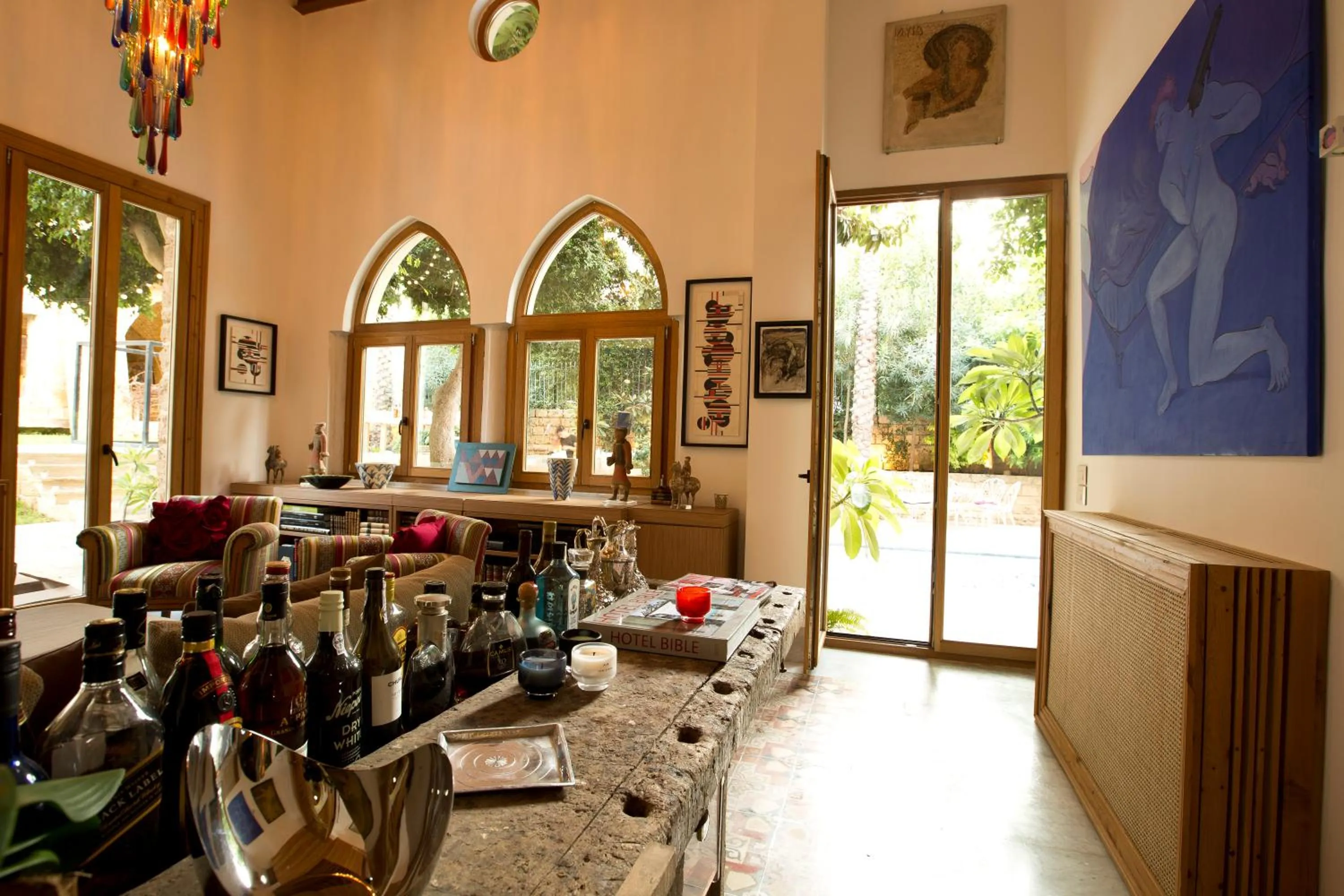 Lounge or bar in Arthaus Beirut