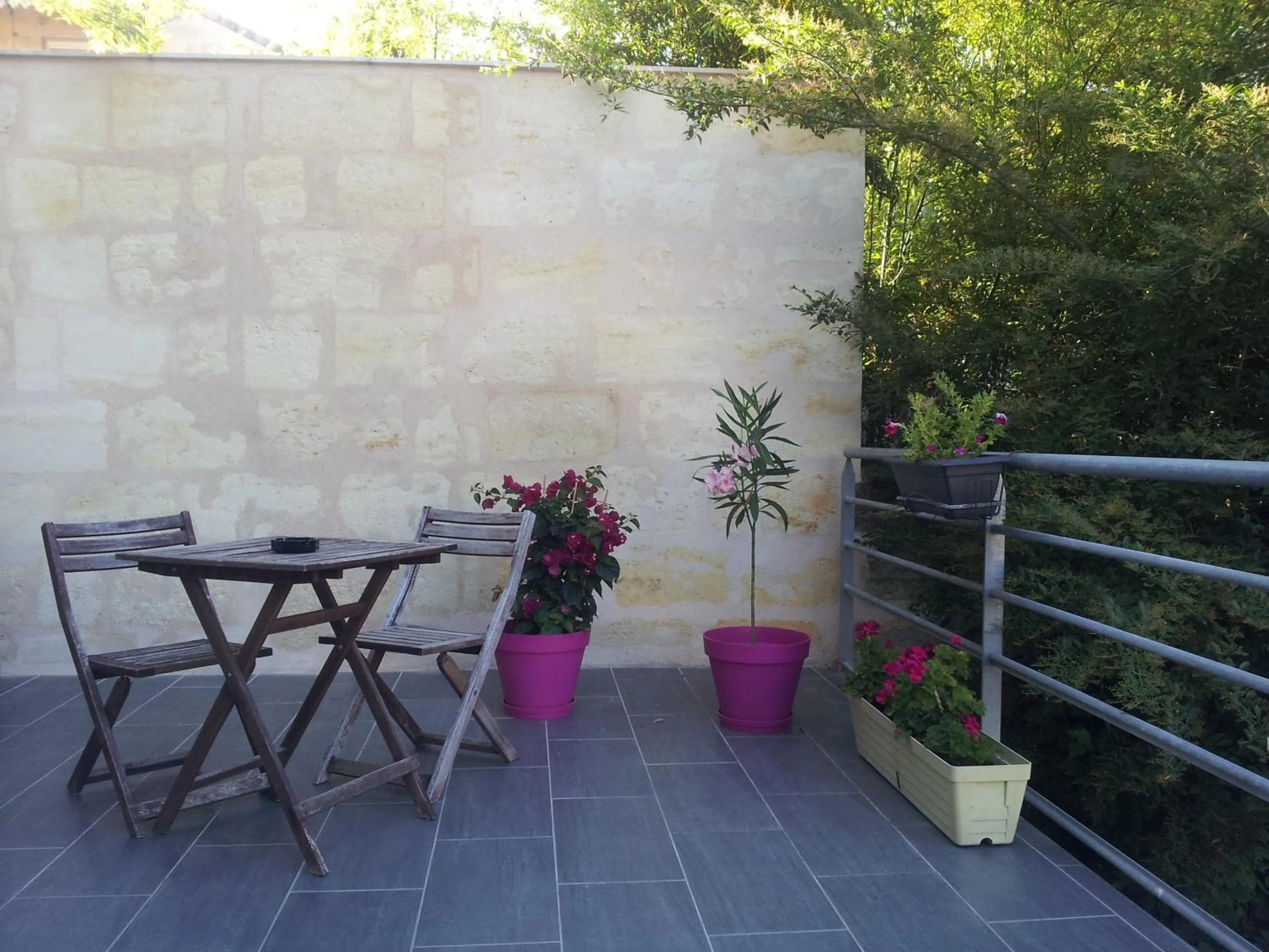Balcony/Terrace in La Maison Bastide