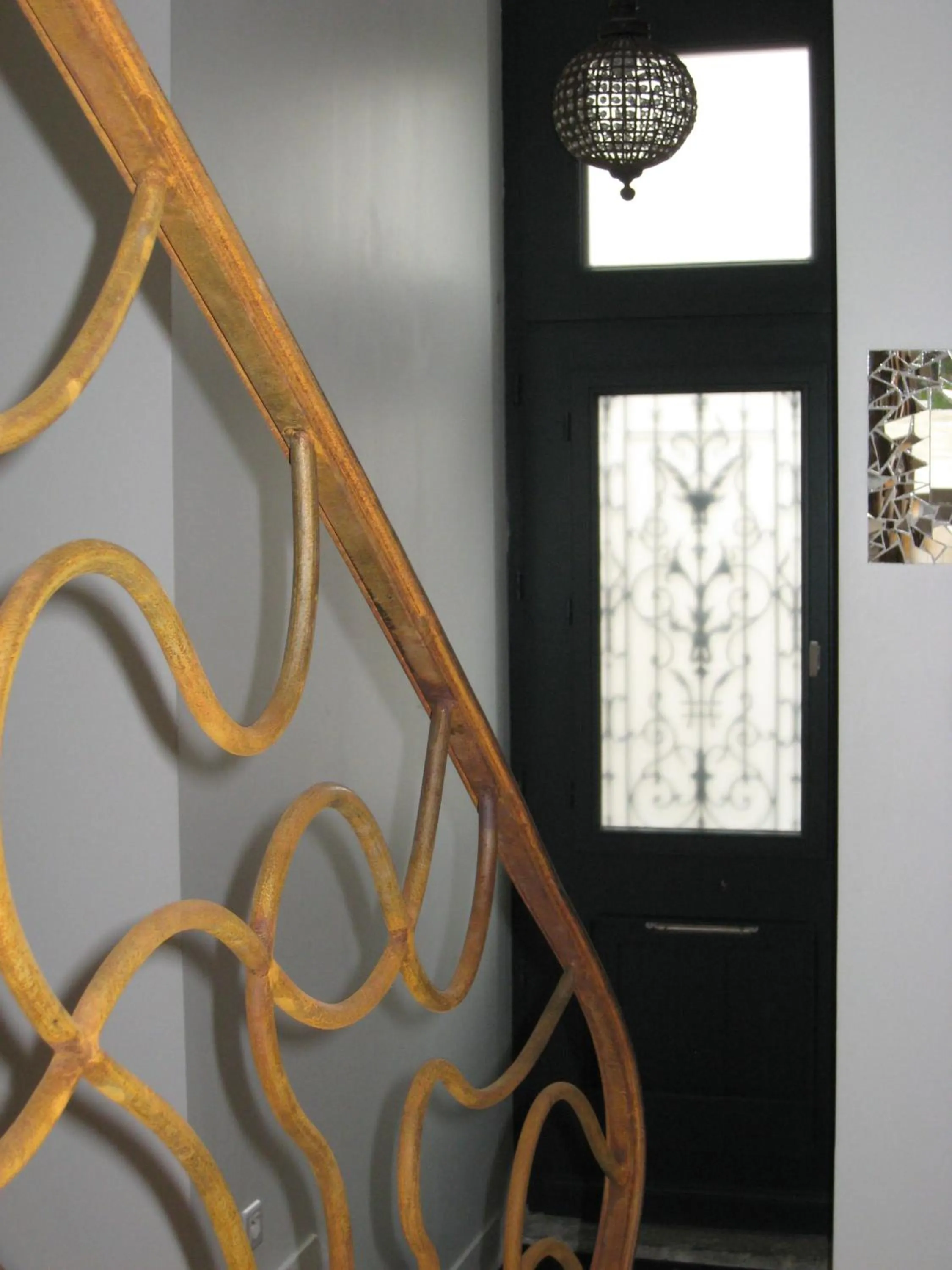 Decorative detail in La Maison Bastide