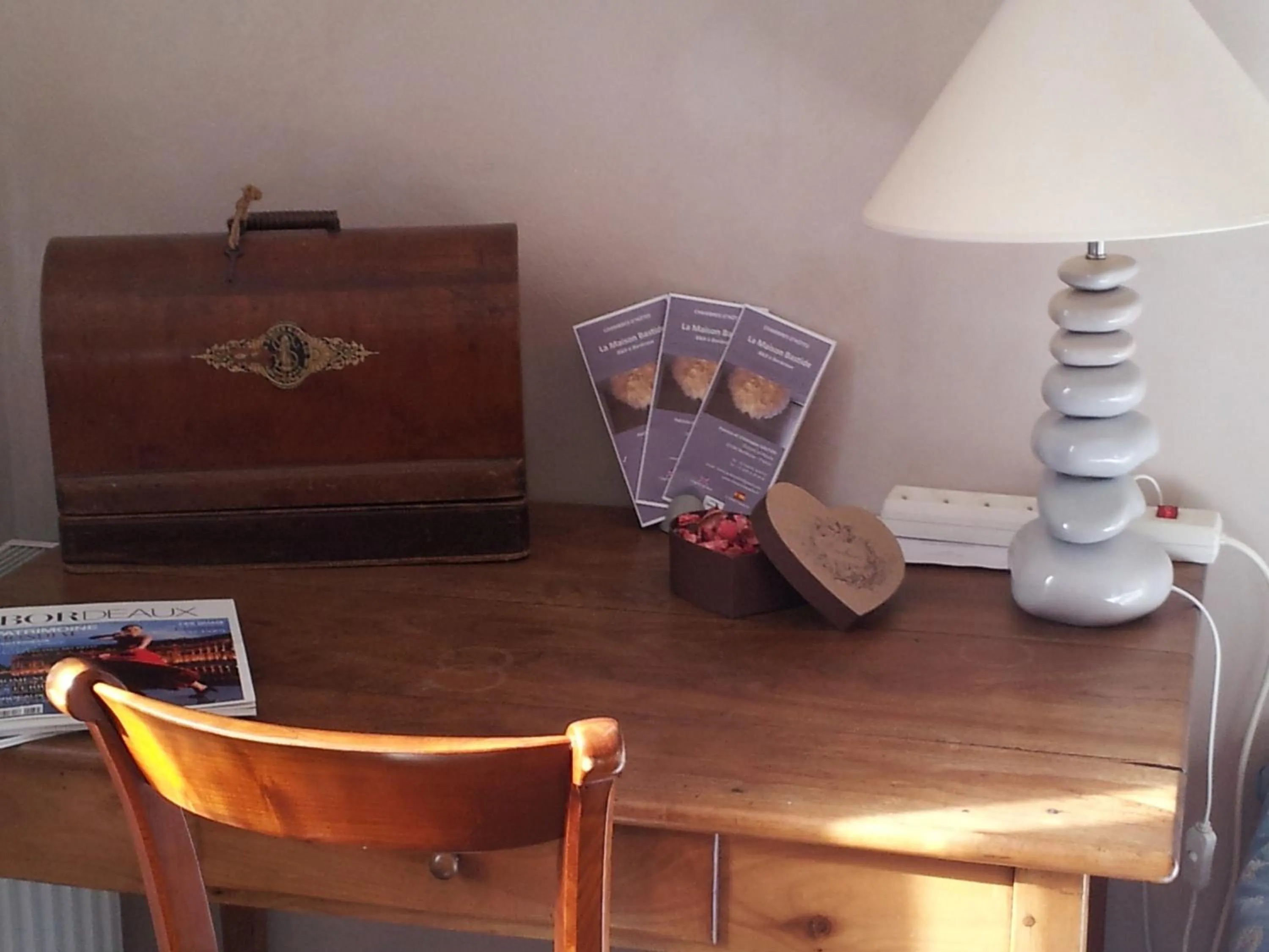 Decorative detail in La Maison Bastide