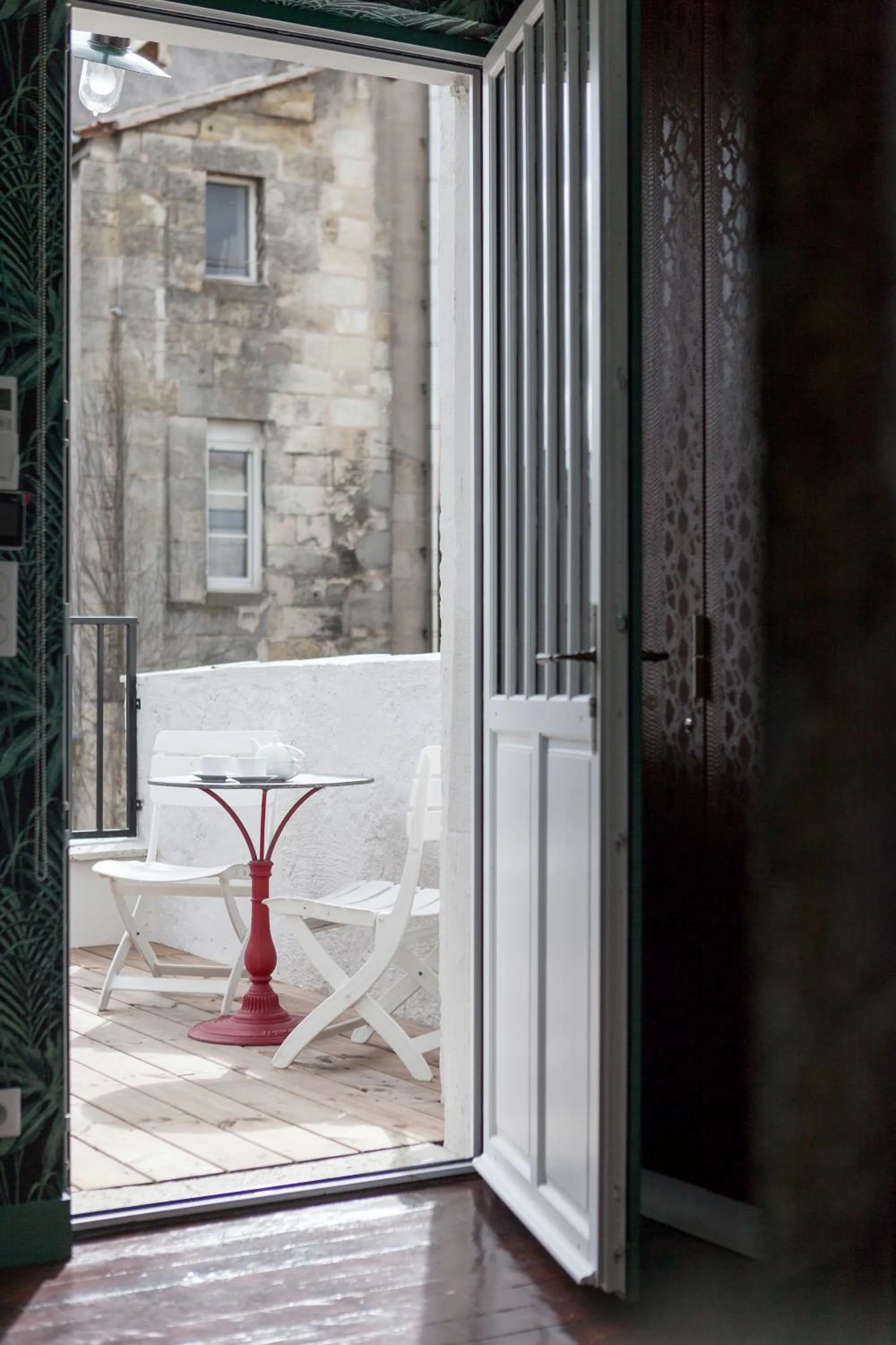 Balcony/Terrace in Une Chambre Chez Dupont