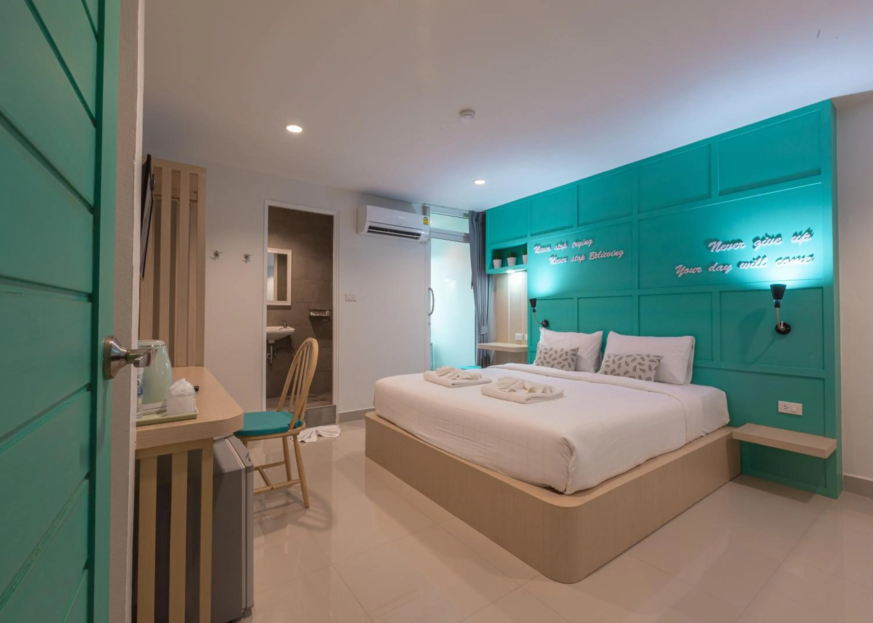 Bedroom in Tiny Krabi Hotel