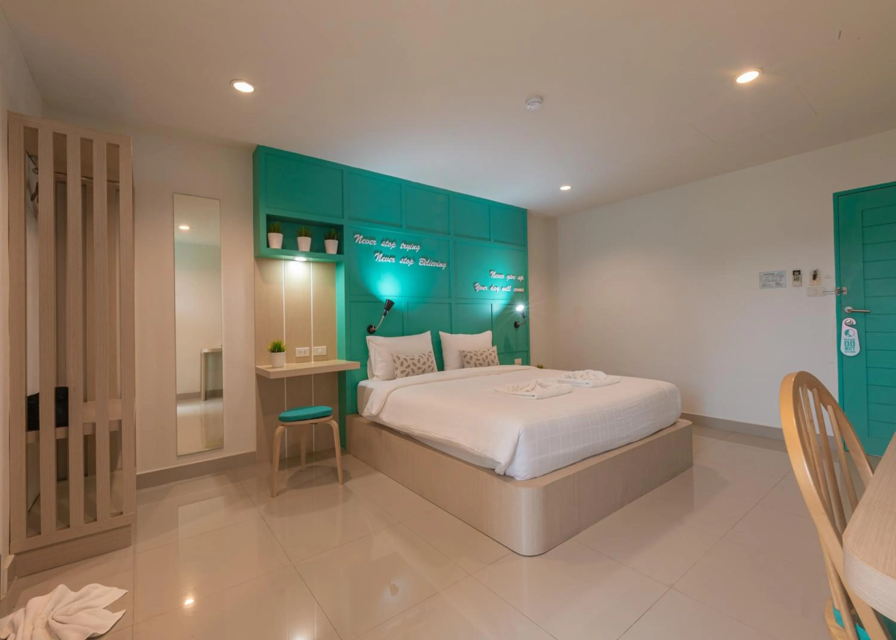 Bedroom in Tiny Krabi Hotel