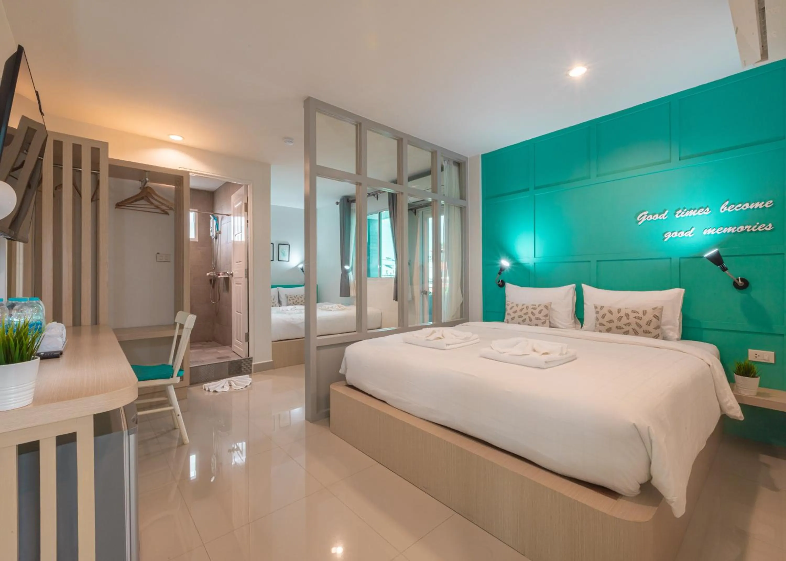 Bedroom in Tiny Krabi Hotel