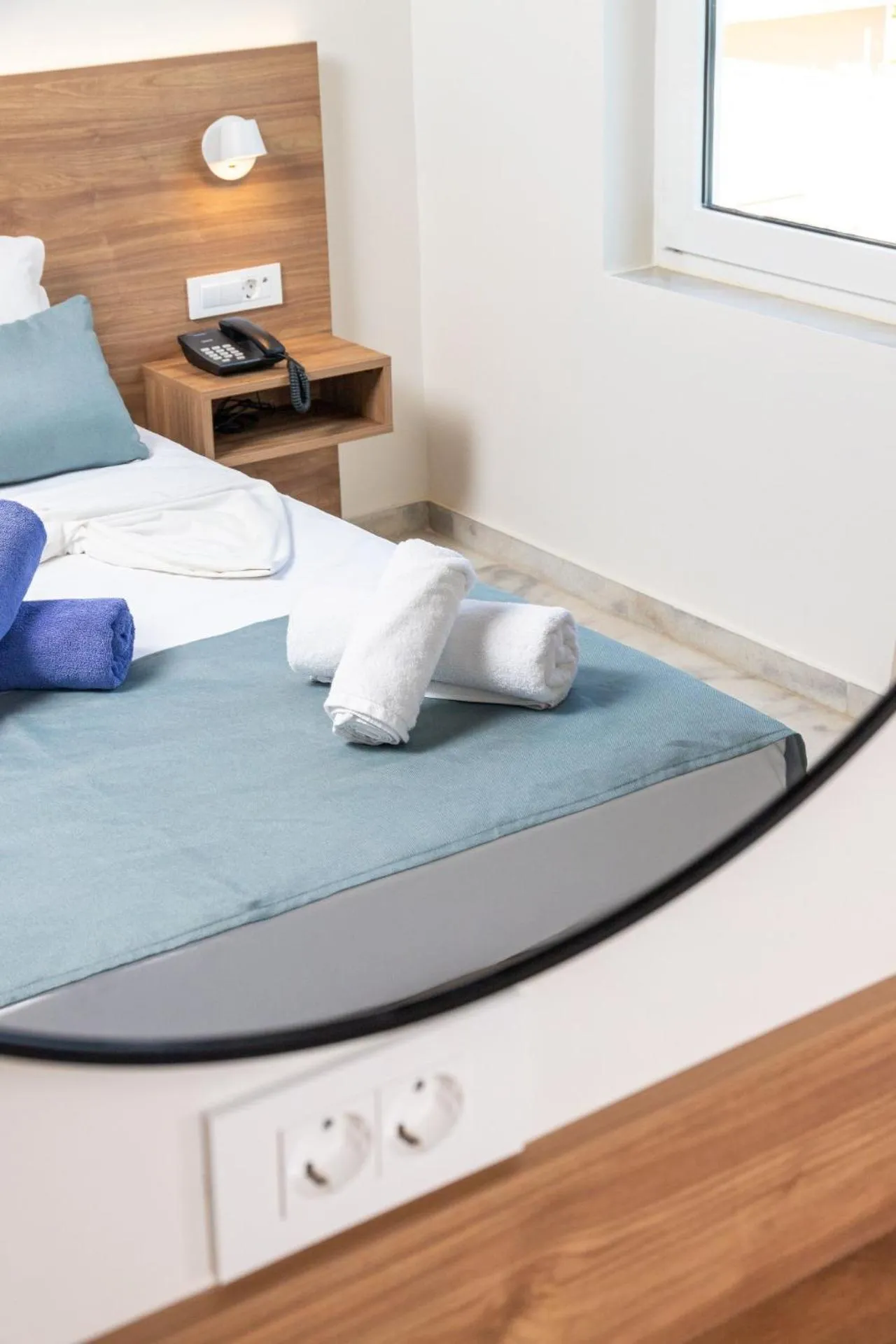 Decorative detail, Bed in Kostakis Beach