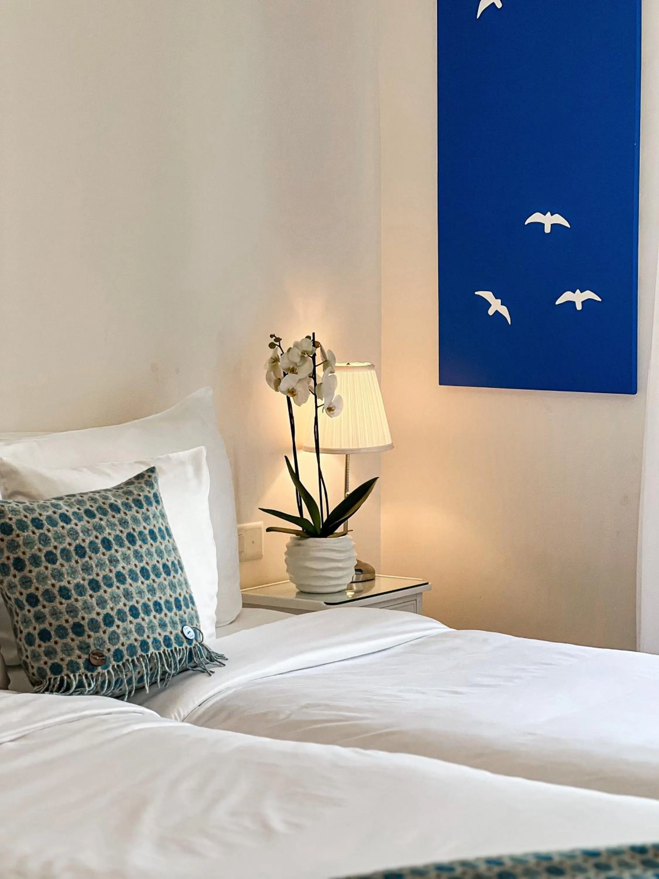 Decorative detail, Bed in Hotel Eden Palace au Lac