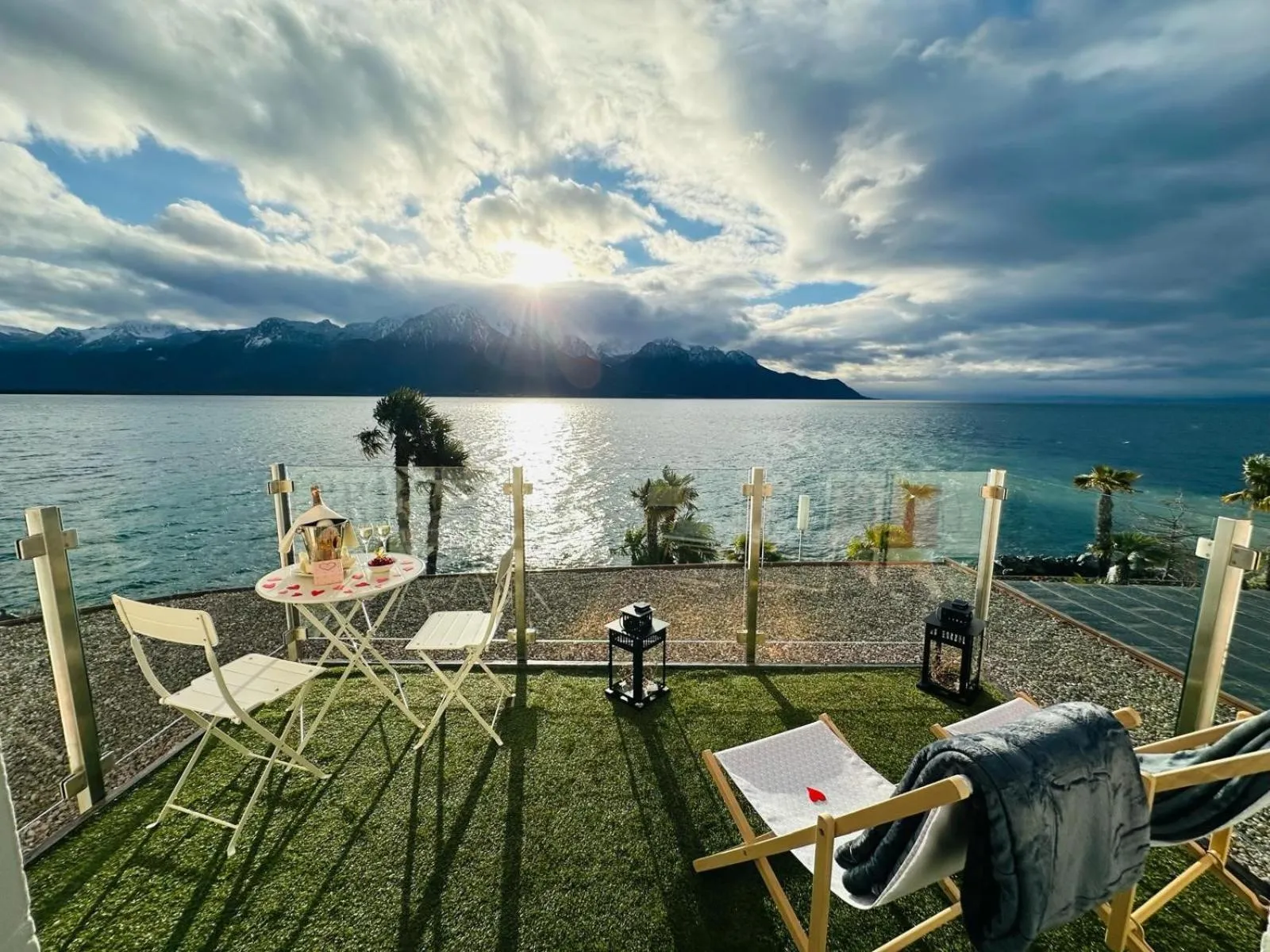Balcony/Terrace in Hotel Eden Palace au Lac