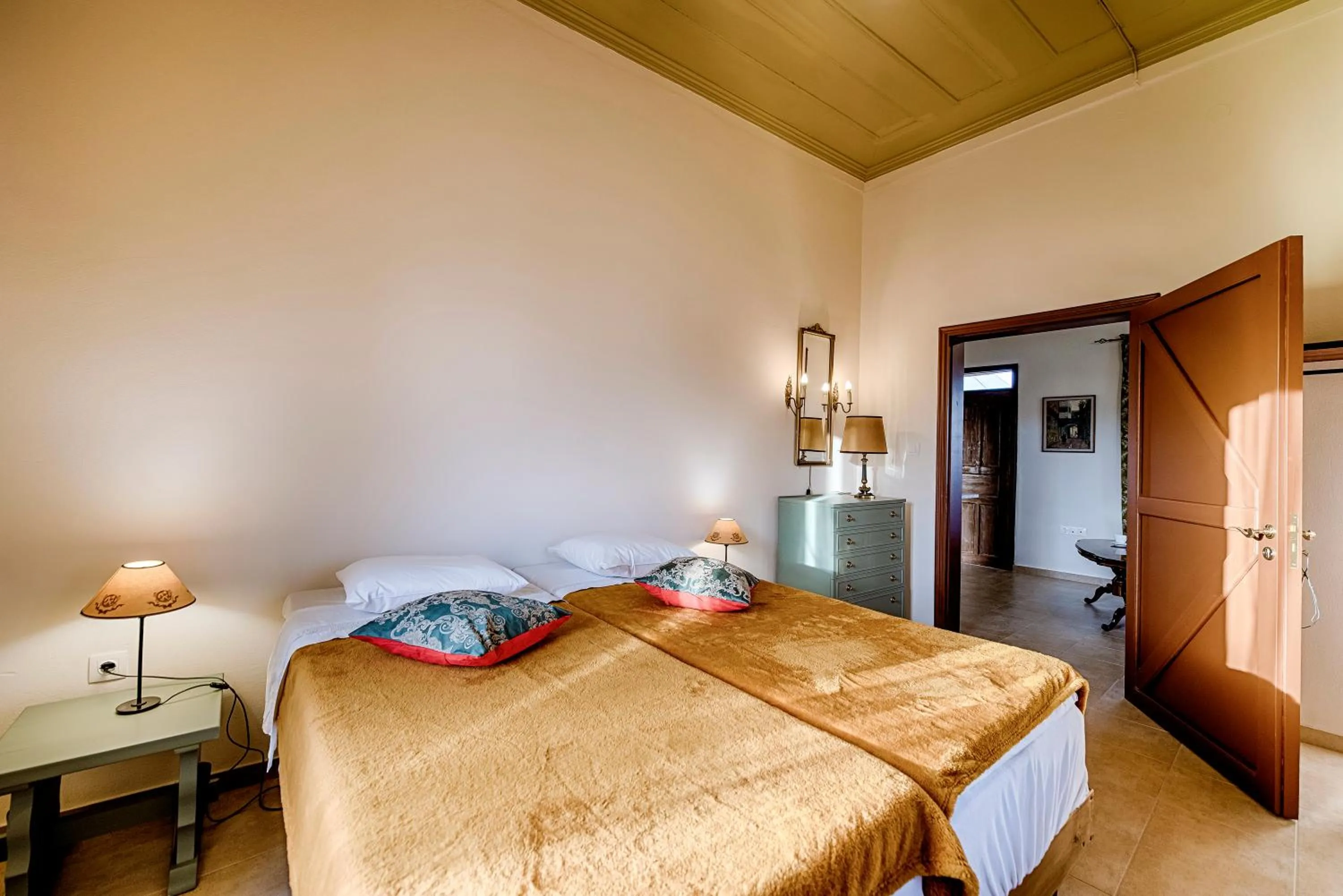 Bed in Kristina´s Apartments