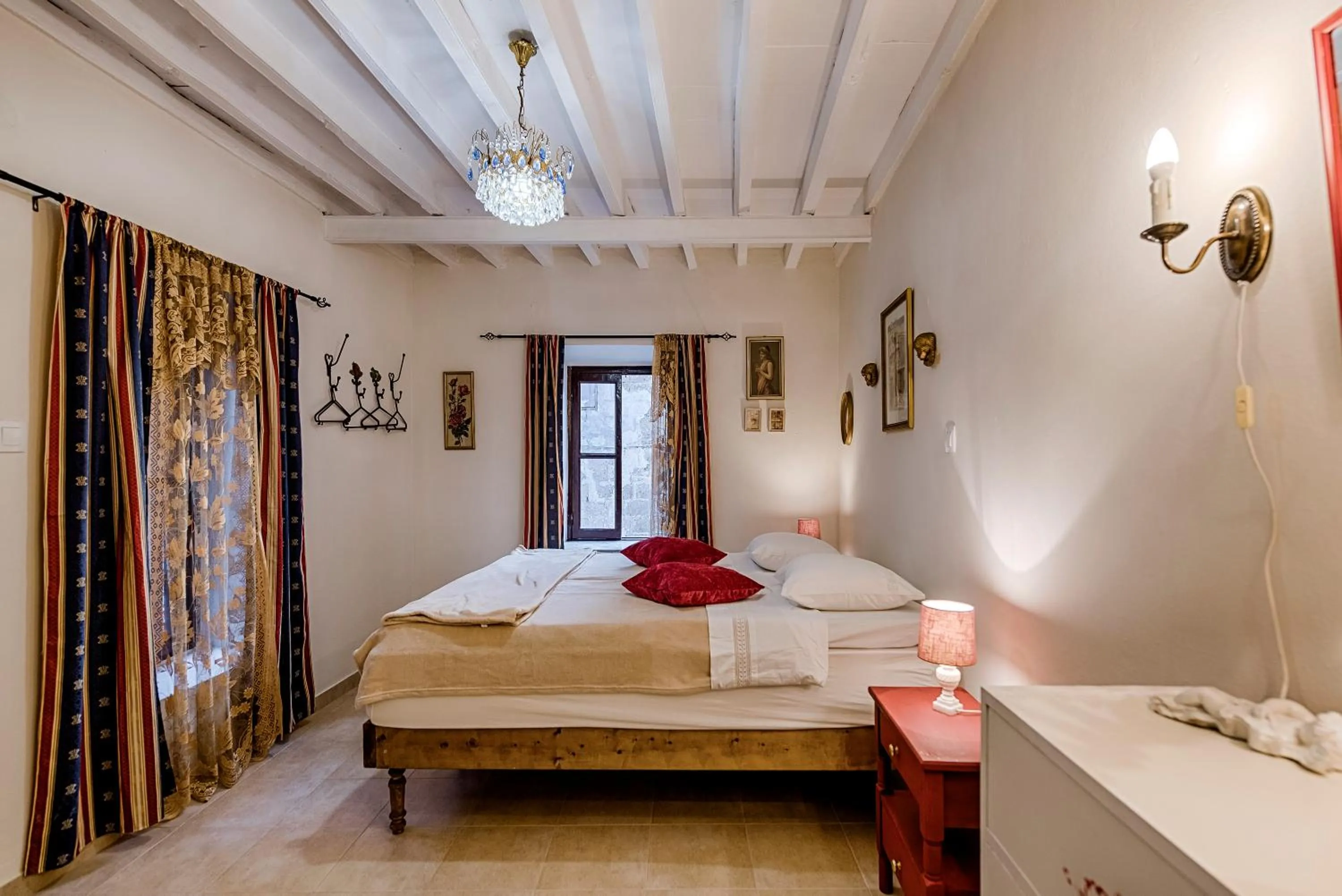 Bed in Kristina´s Apartments