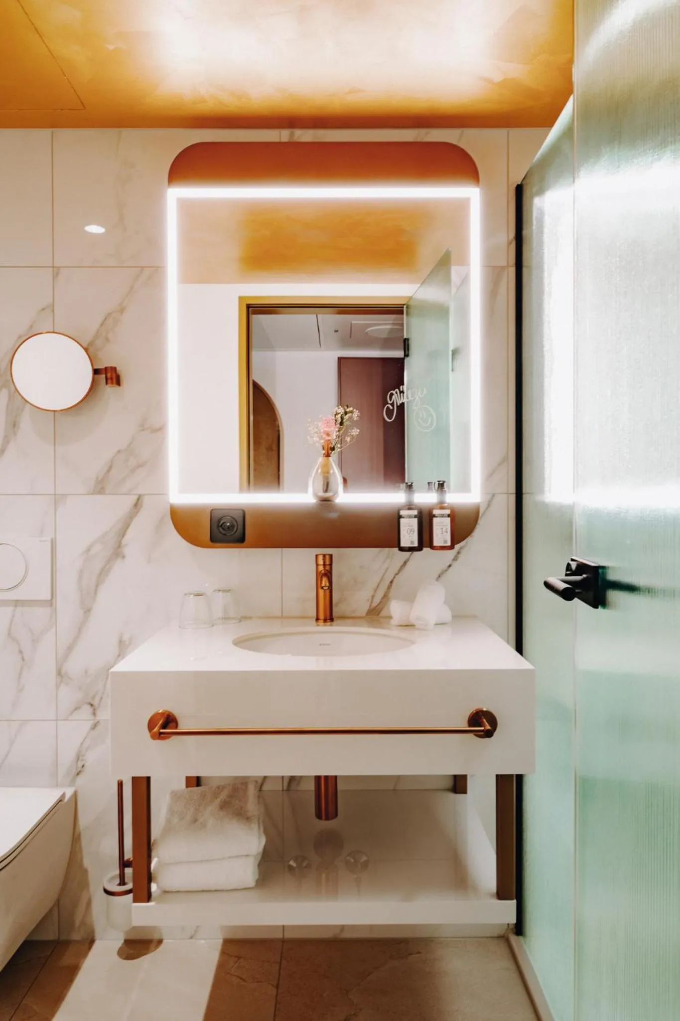 Bathroom in AMERON Luzern Hotel Flora