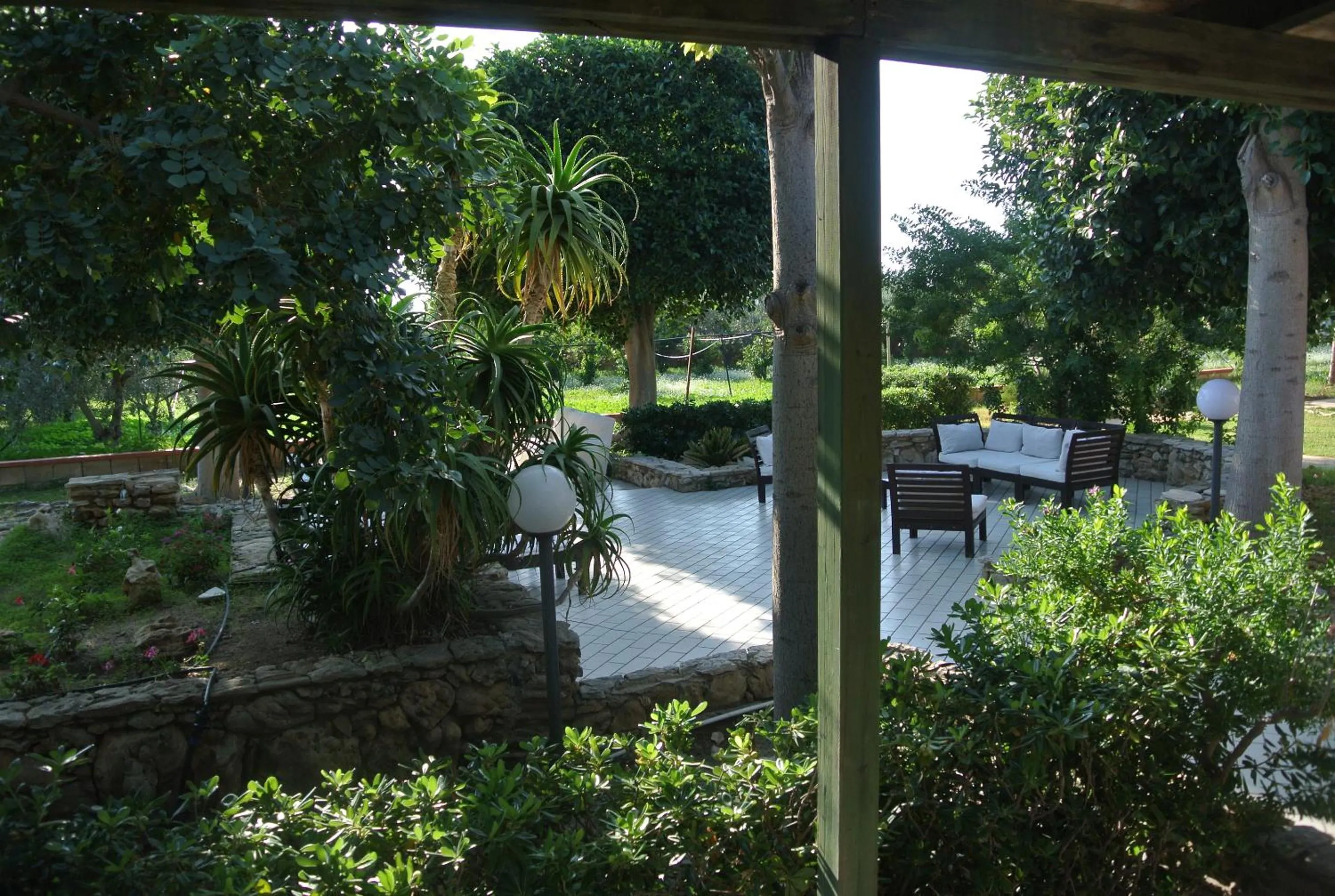 Garden view in Villa Carlotta Resort