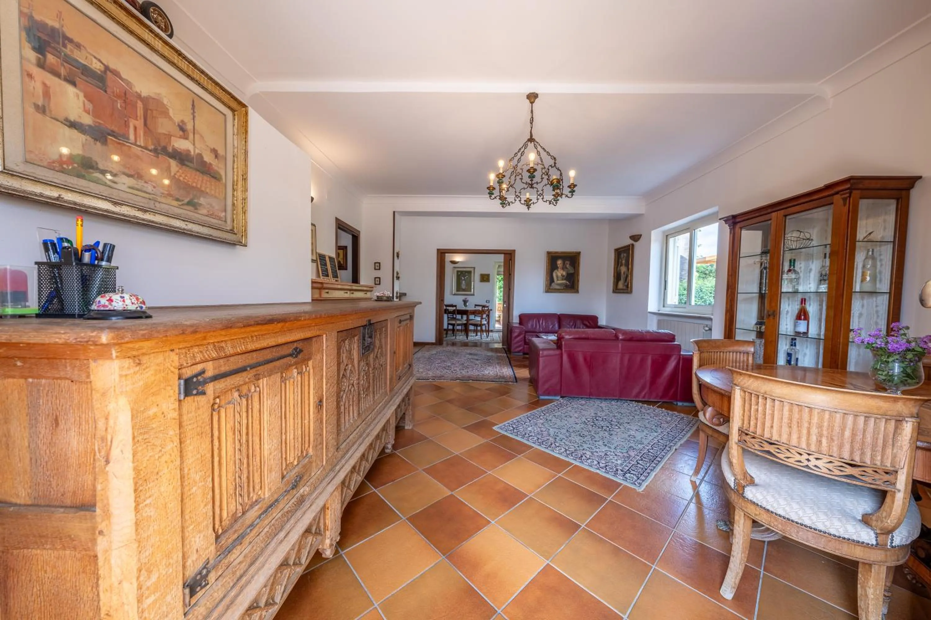 Lobby or reception in Villa Carlotta Resort