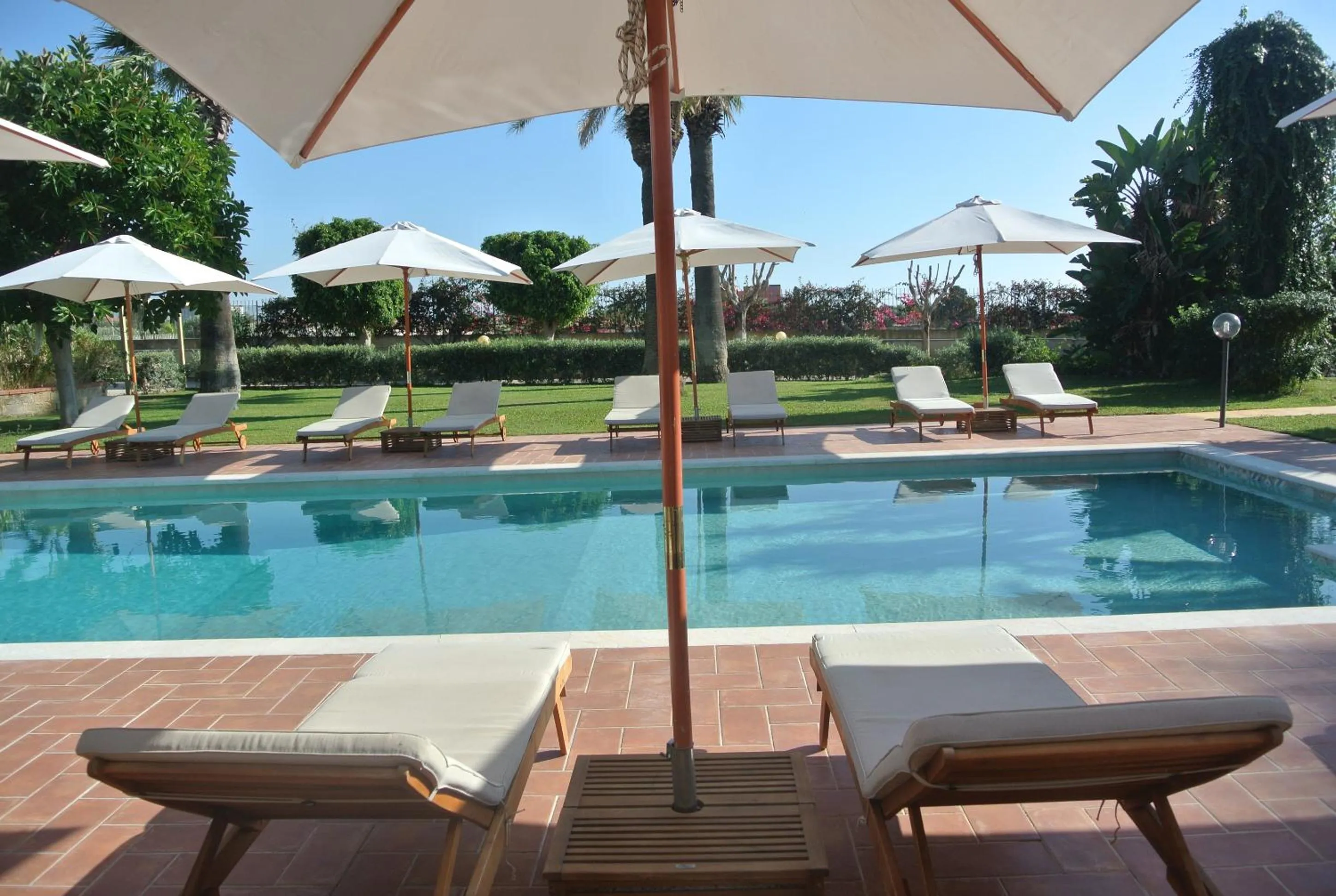 Solarium in Villa Carlotta Resort