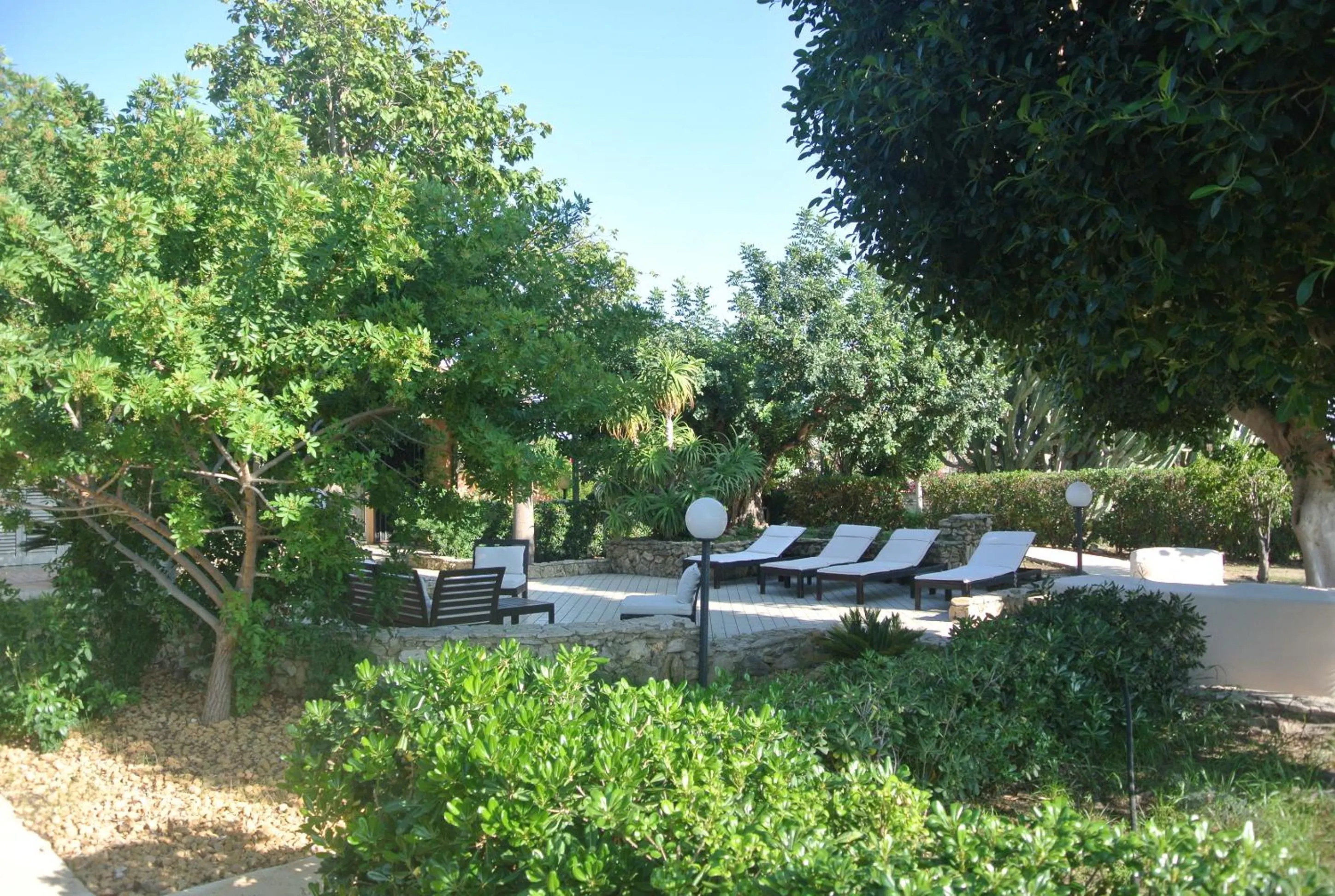 Solarium in Villa Carlotta Resort