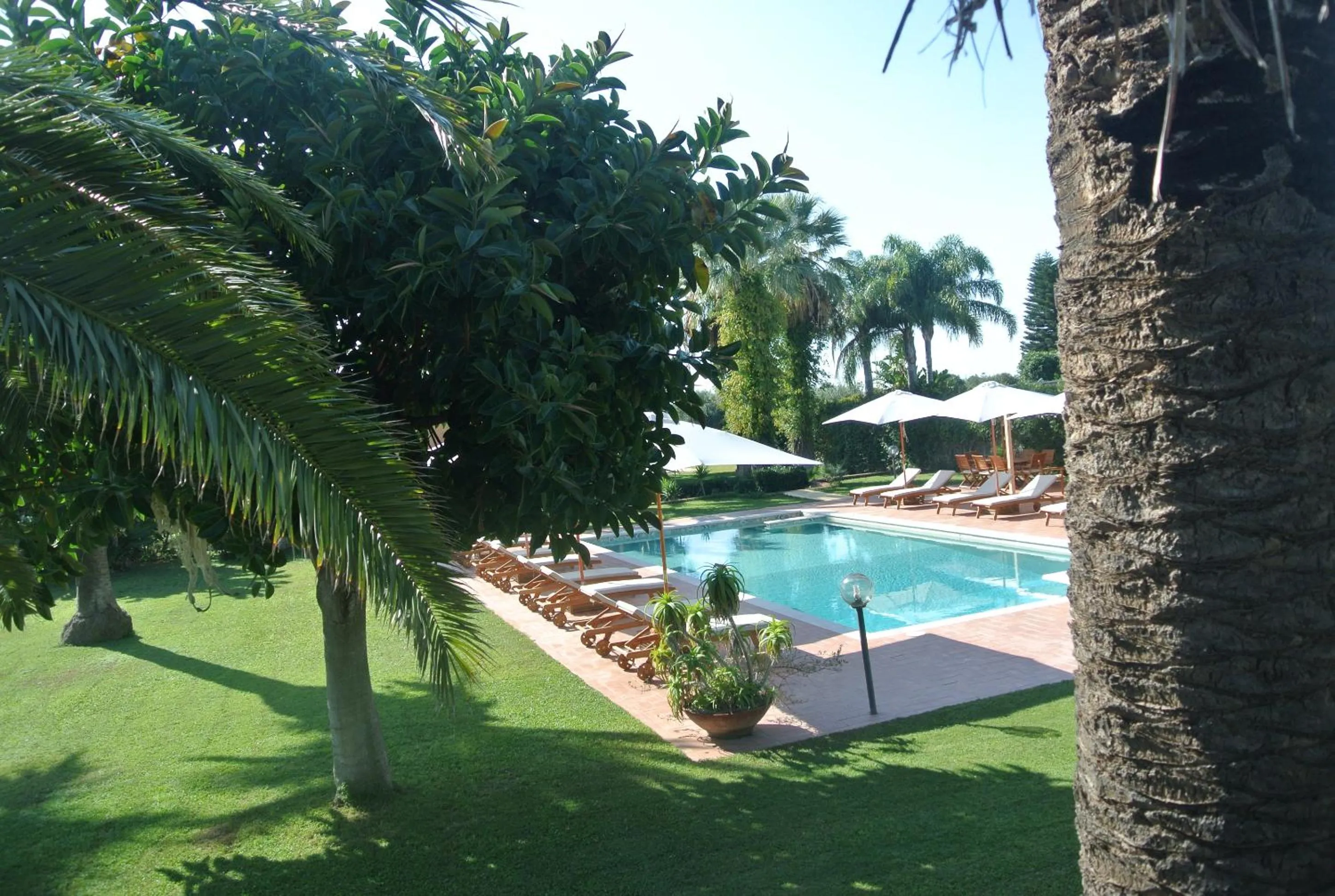 Pool view in Villa Carlotta Resort