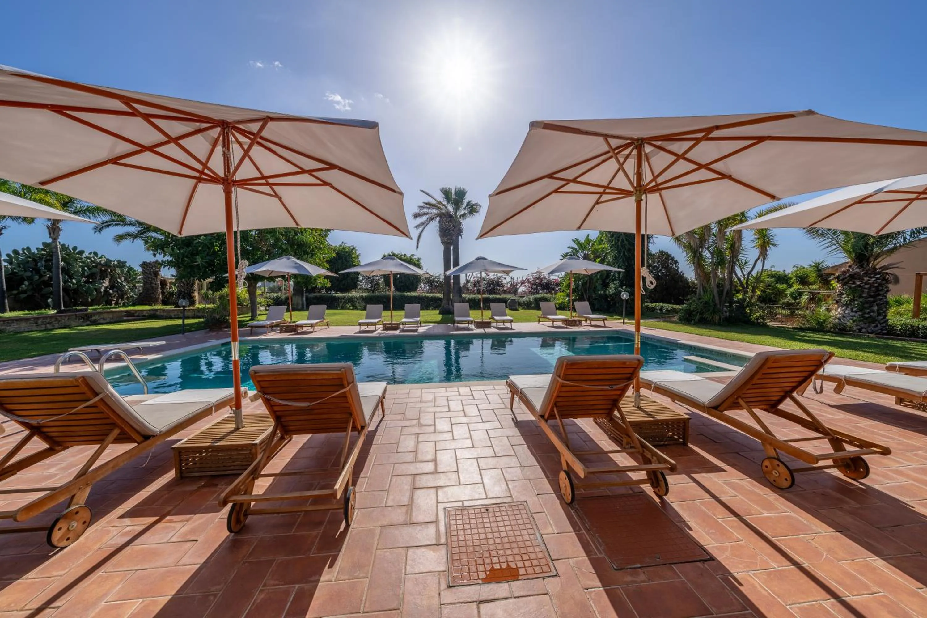 Solarium in Villa Carlotta Resort