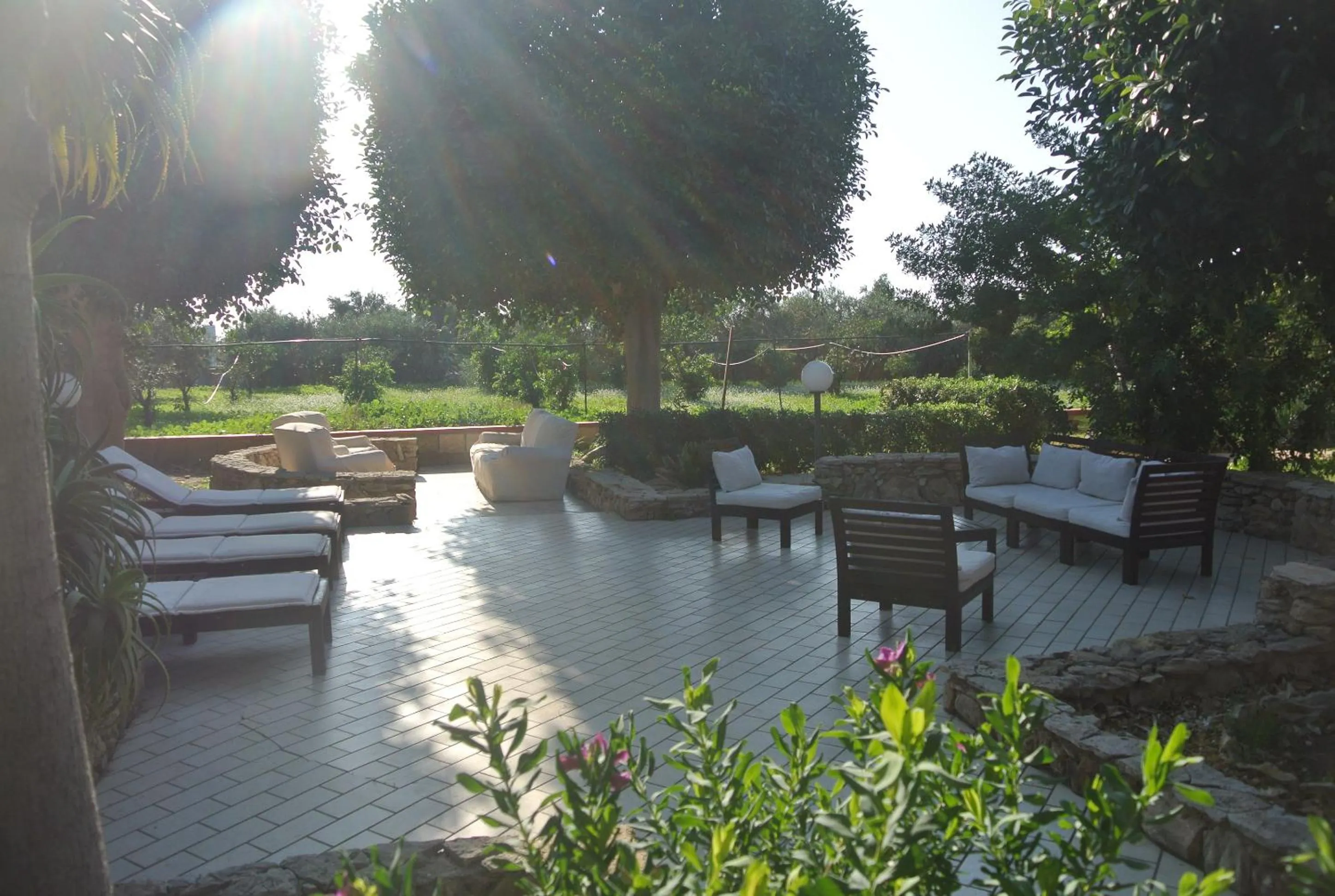 Solarium in Villa Carlotta Resort