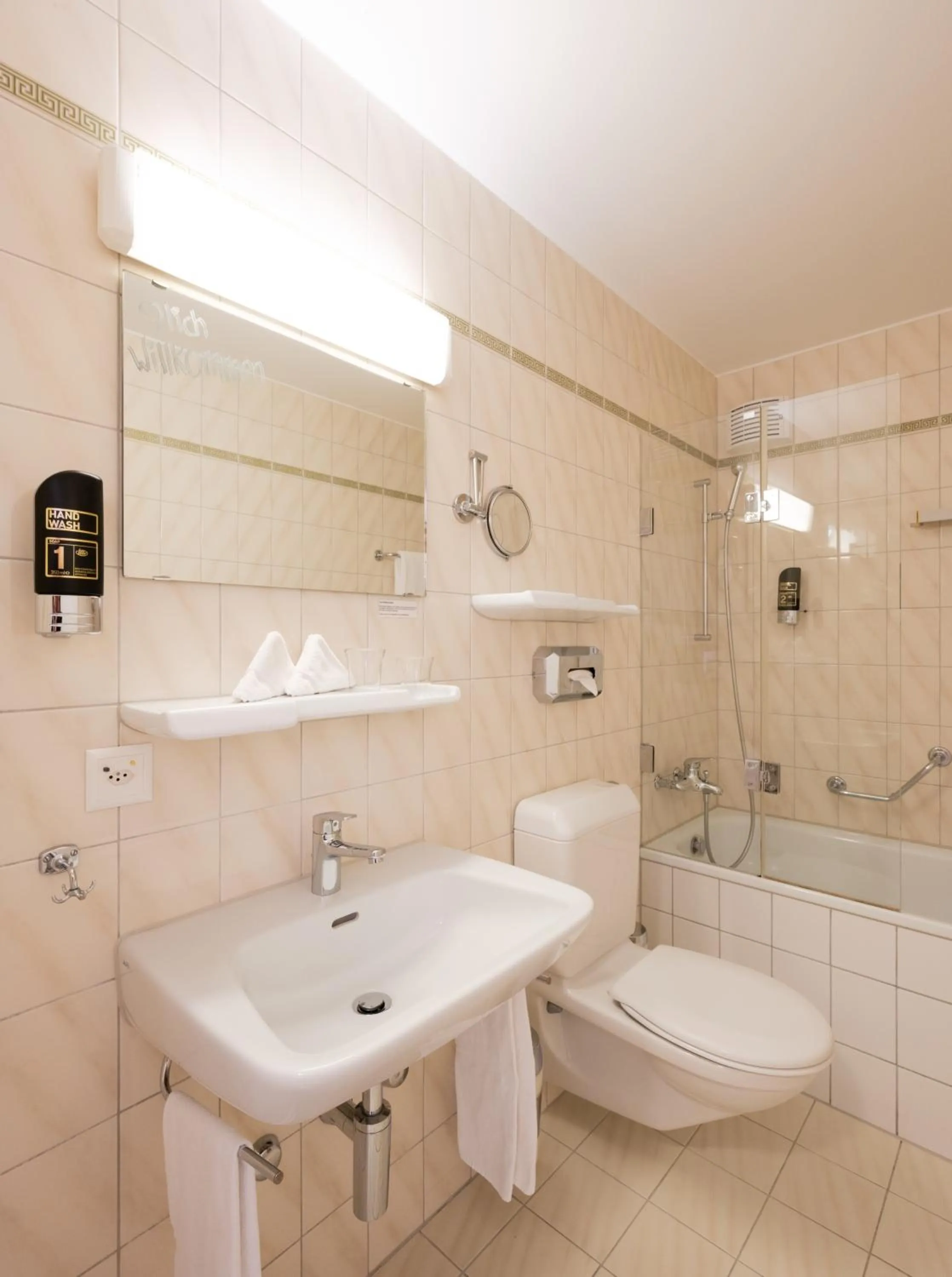 Bathroom in Ambassador Self Check-in Hotel