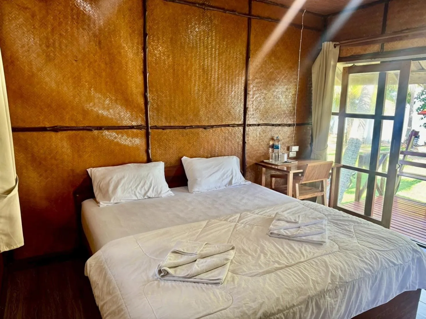 Bed in Libong Beach Resort