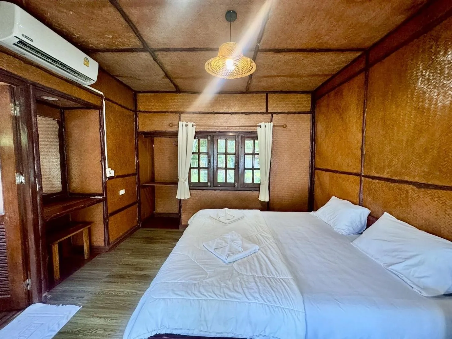 Bed in Libong Beach Resort