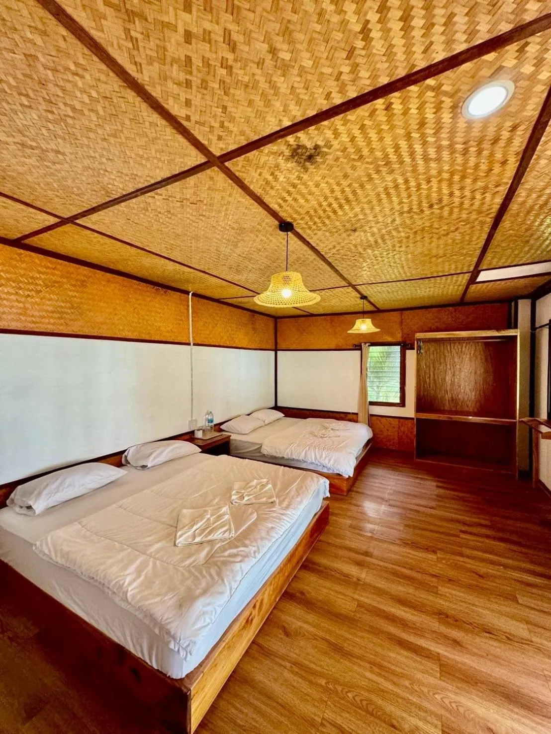 Bed in Libong Beach Resort