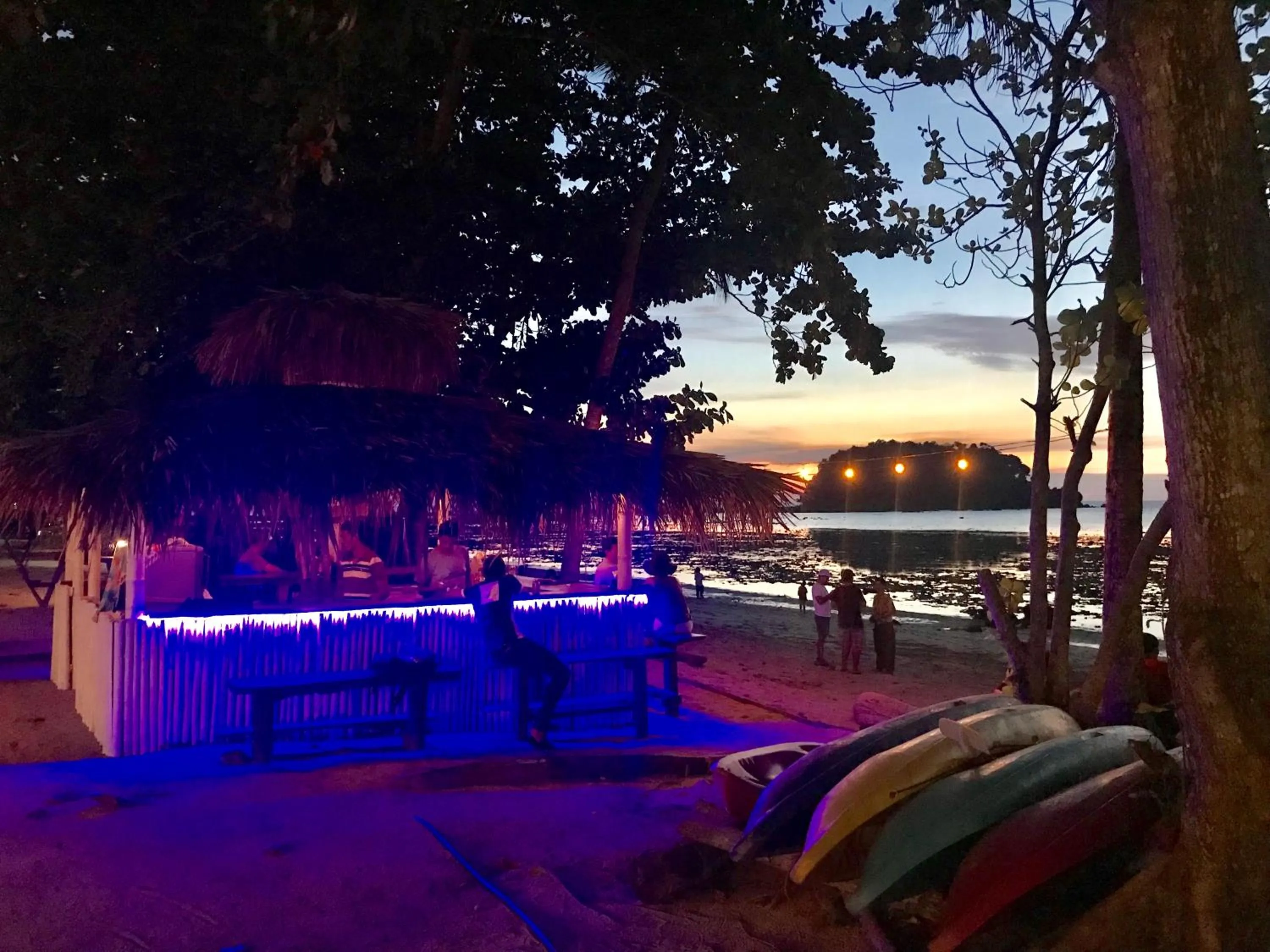 Seating area in Libong Beach Resort