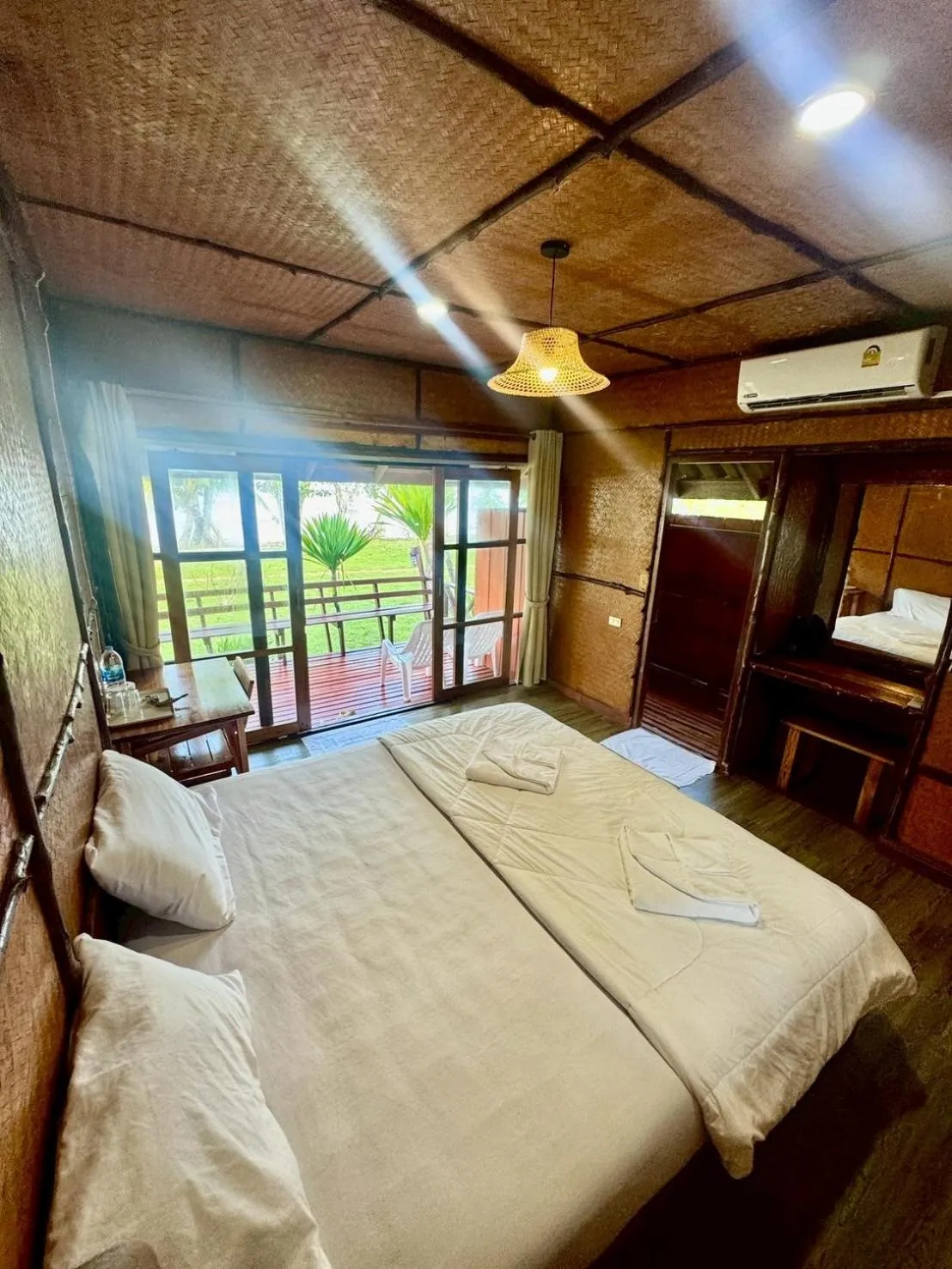 Bed in Libong Beach Resort